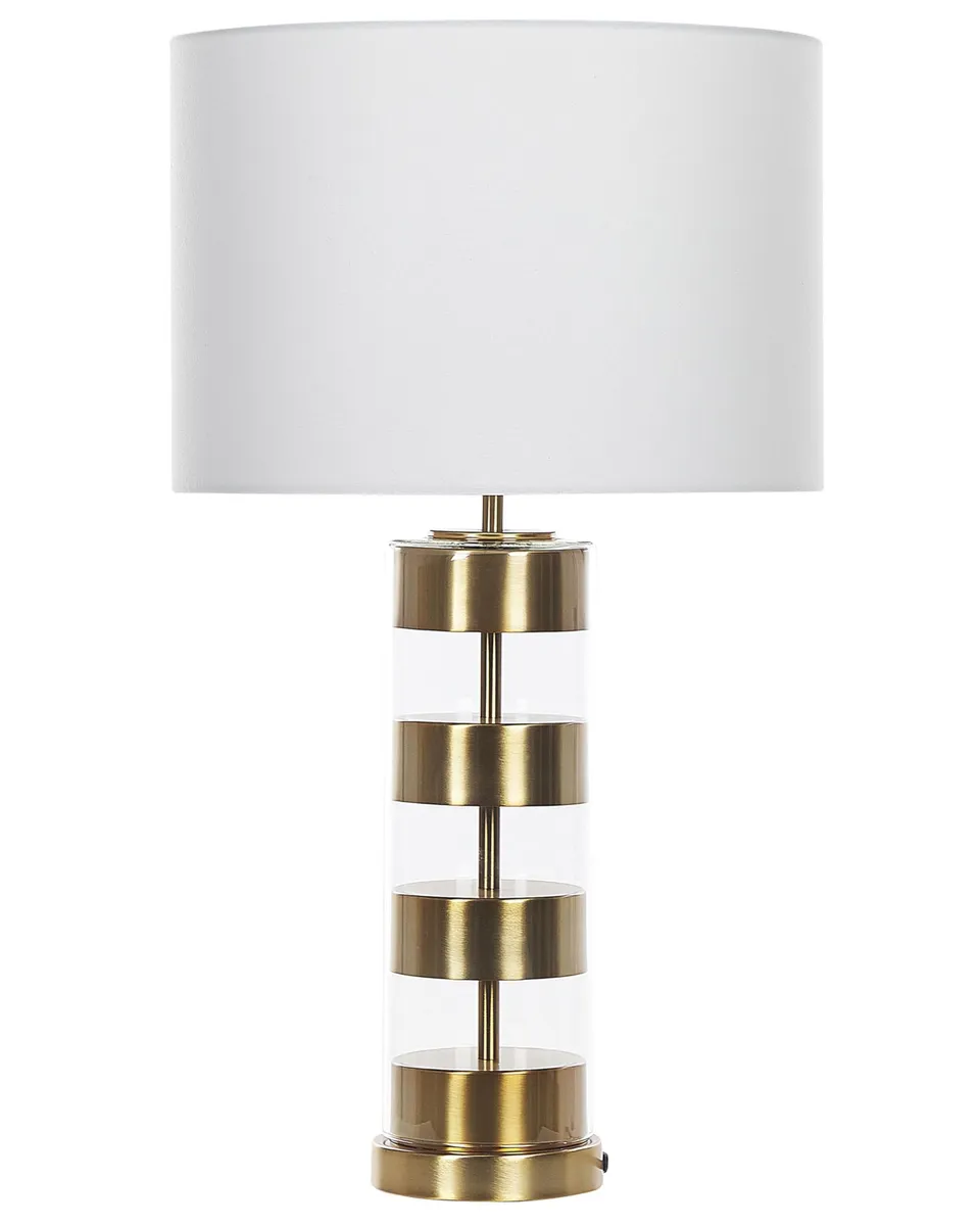 beliani-beatton-tischlampe-gold-wei-65-cm image 1