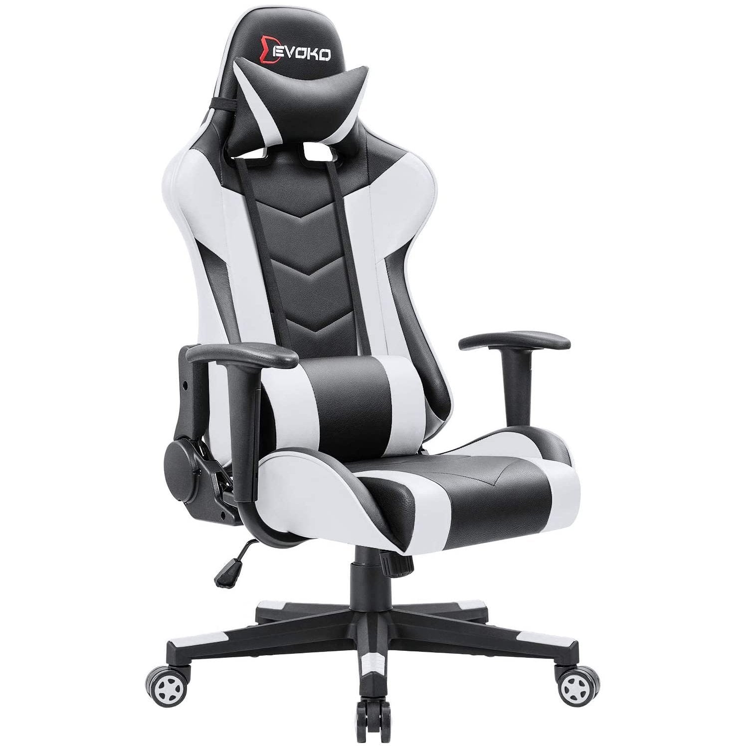 homall-gaming-chair-gamingstuhl-wei-kunstleder-drehbar image 1