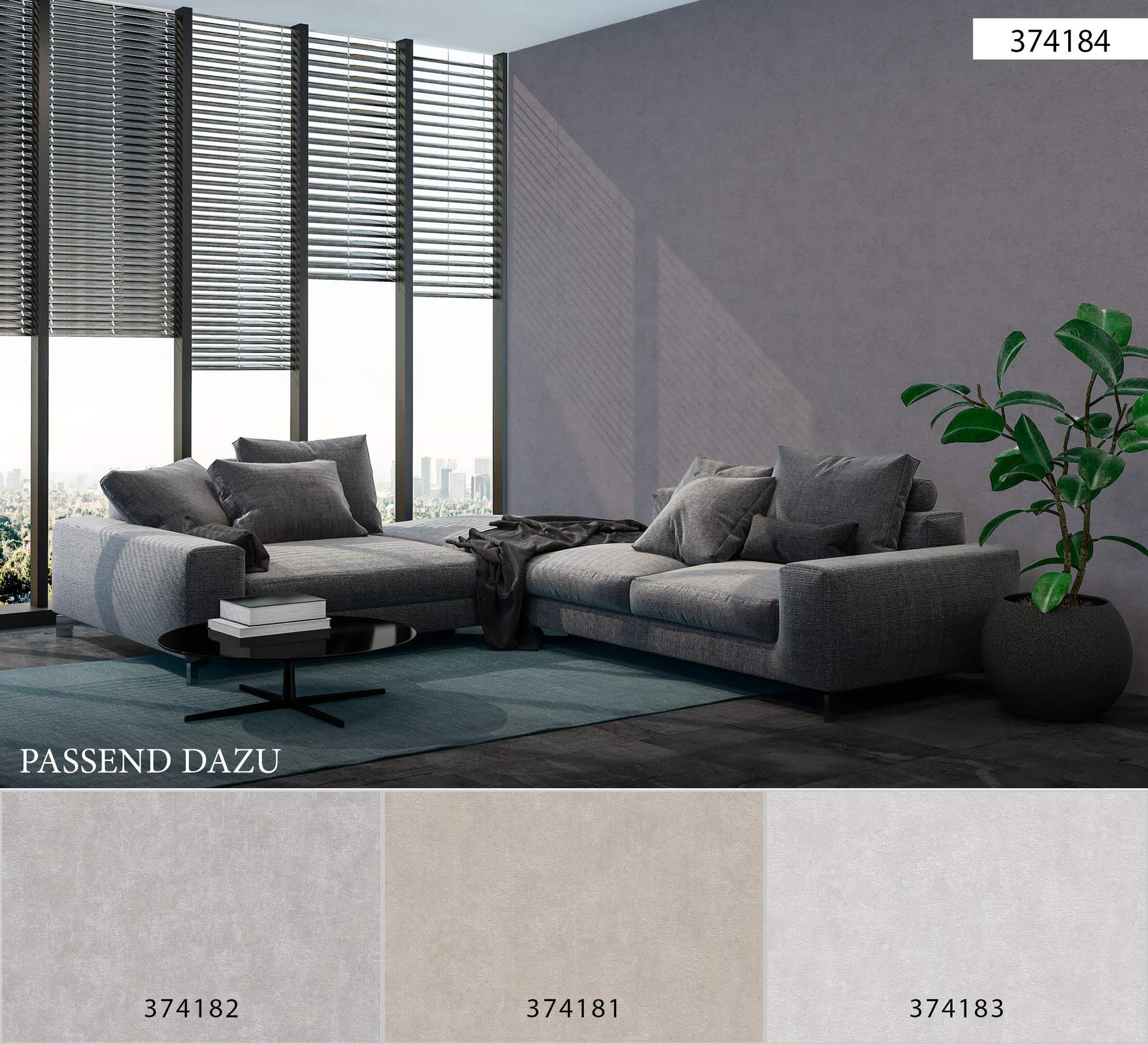a-s-cr-ation-new-walls-374182-vliestapete-grau-einfarbig image 6