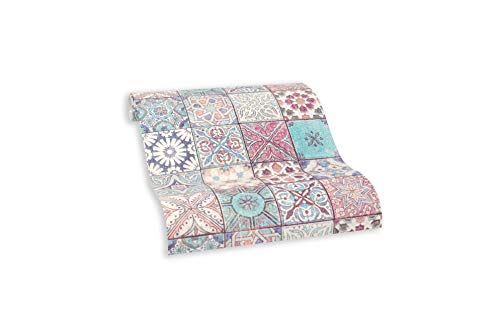 livingwalls-klebefolie-fliesen-368401-selbstklebend-t-rkis-pink image 8
