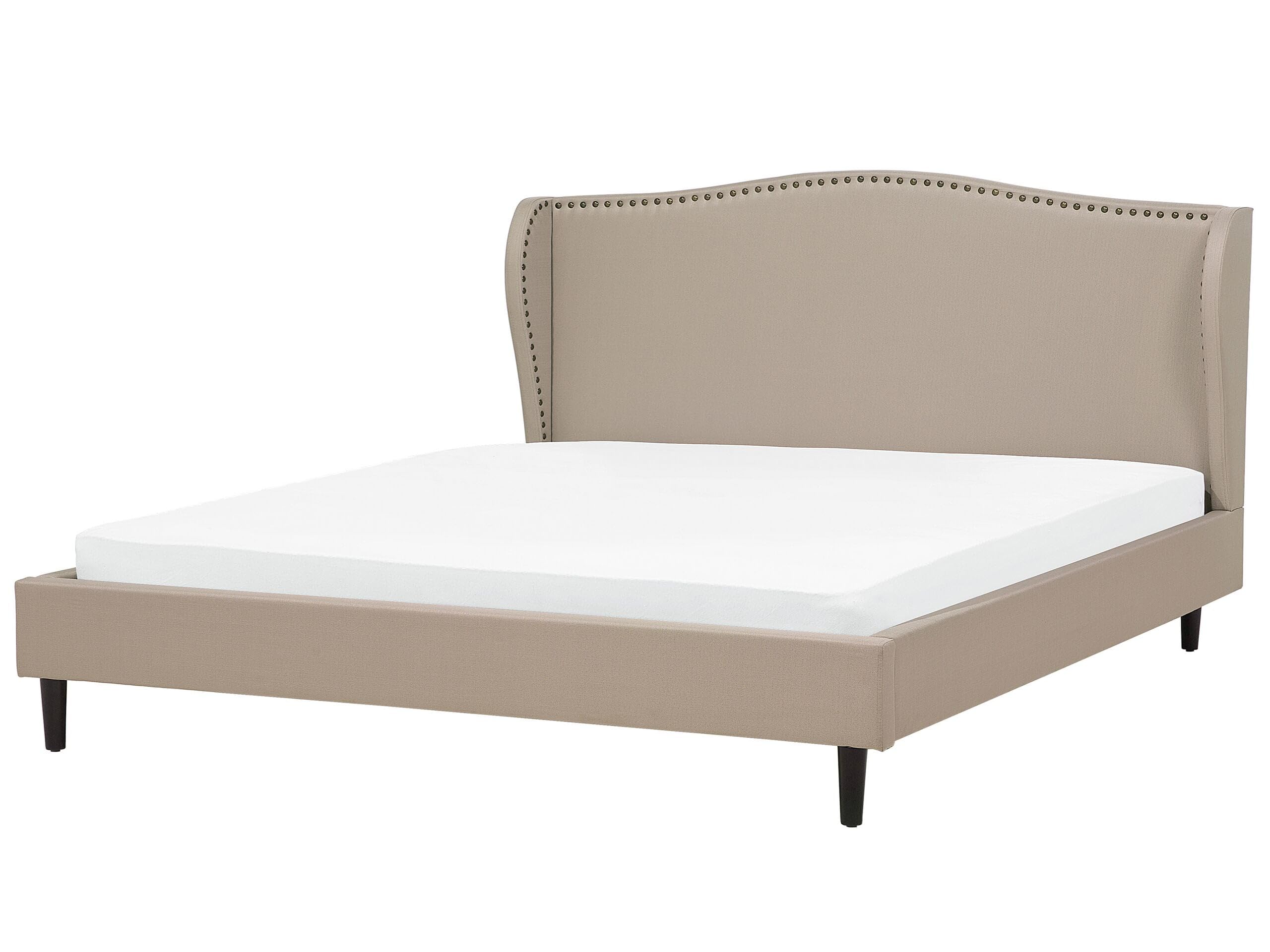 beliani-colmar-polsterbett-180x200-beige-stoffbett-leinen image 1