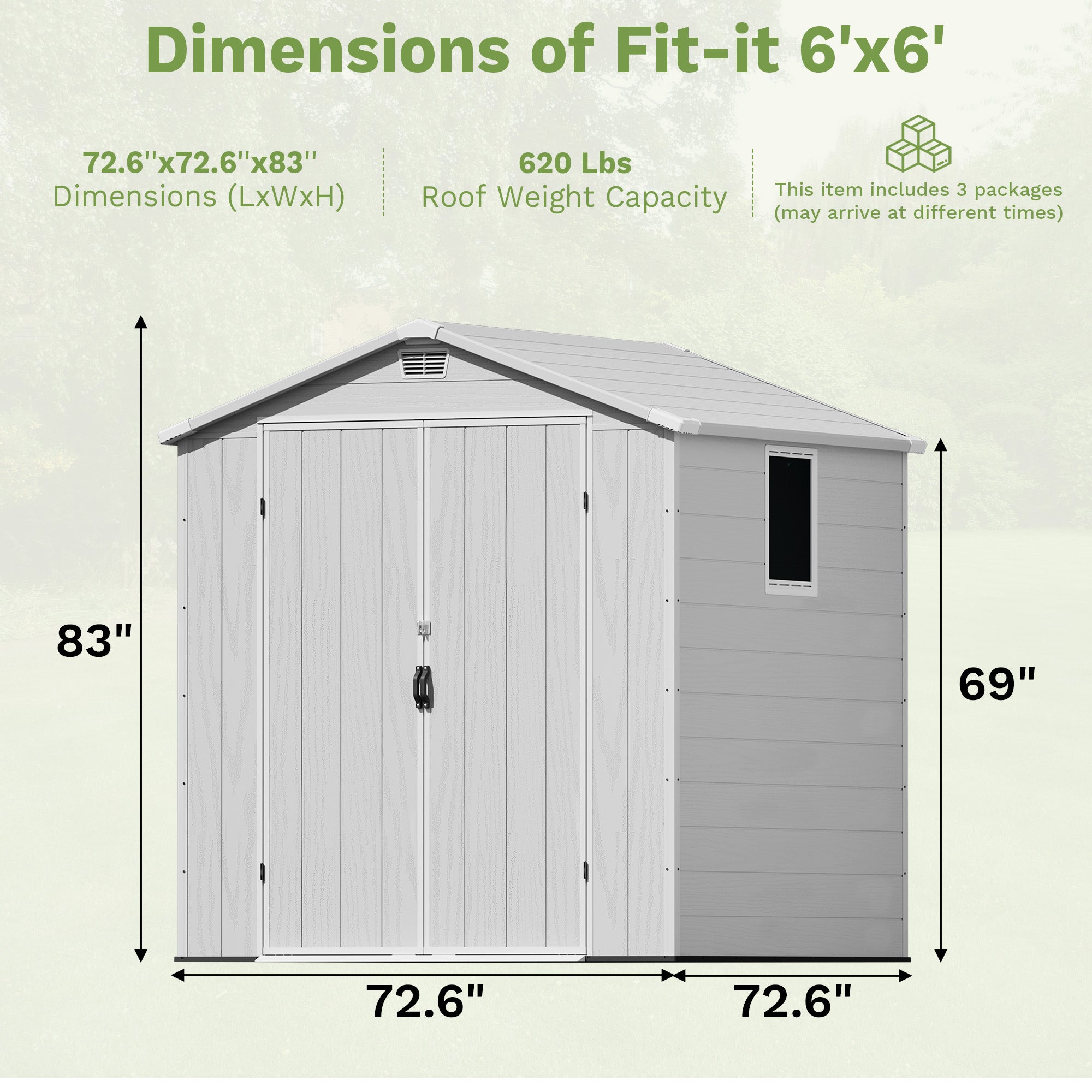 homall-metal-shed-ger-tehaus-kunststoff-grau-6x6 image 4