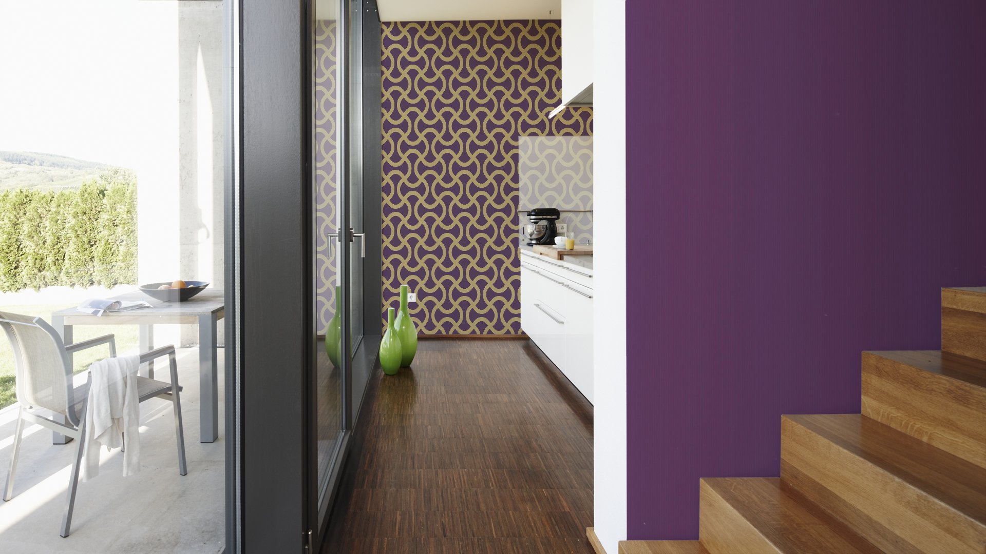 livingwalls-flock-3-256157-vliestapete-violett image 4