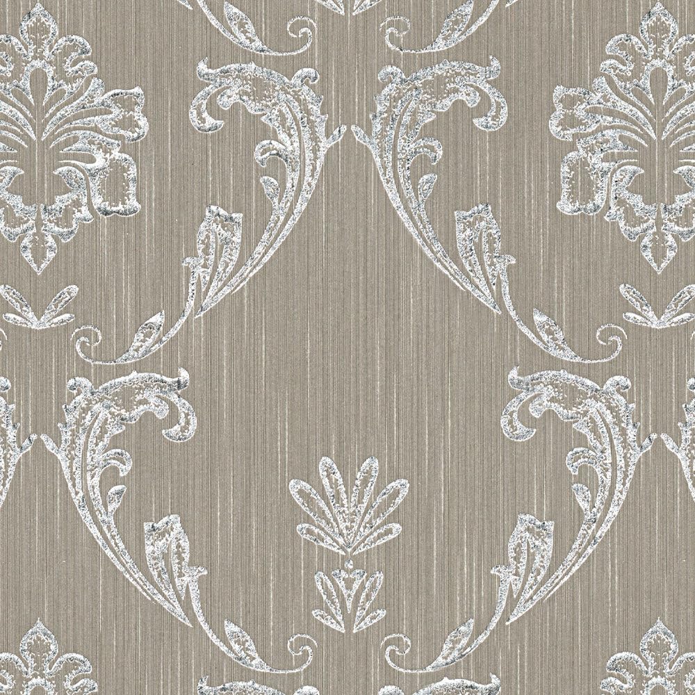 a-s-cr-ation-architects-paper-30658-3-vliestapete-braun-metallic-ornament image 6