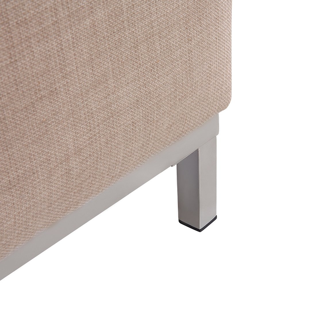 beliani-oslo-ottomane-95x71-stoff-beige-schaumstoff image 5