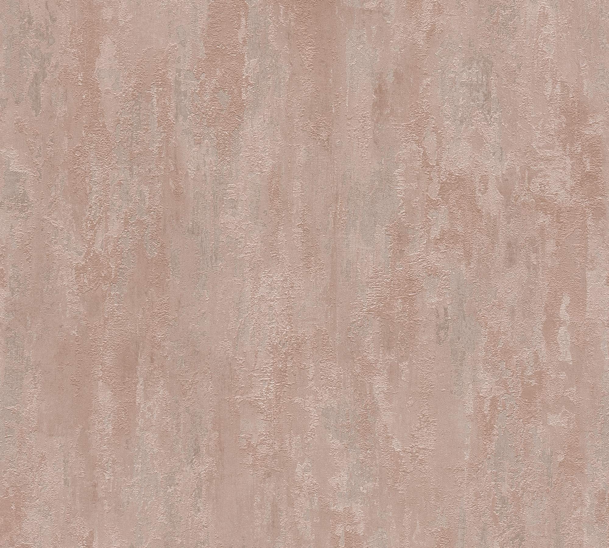 a-s-cr-ation-havanna-vintage-vliestapete-rost-rose-metallic image 2