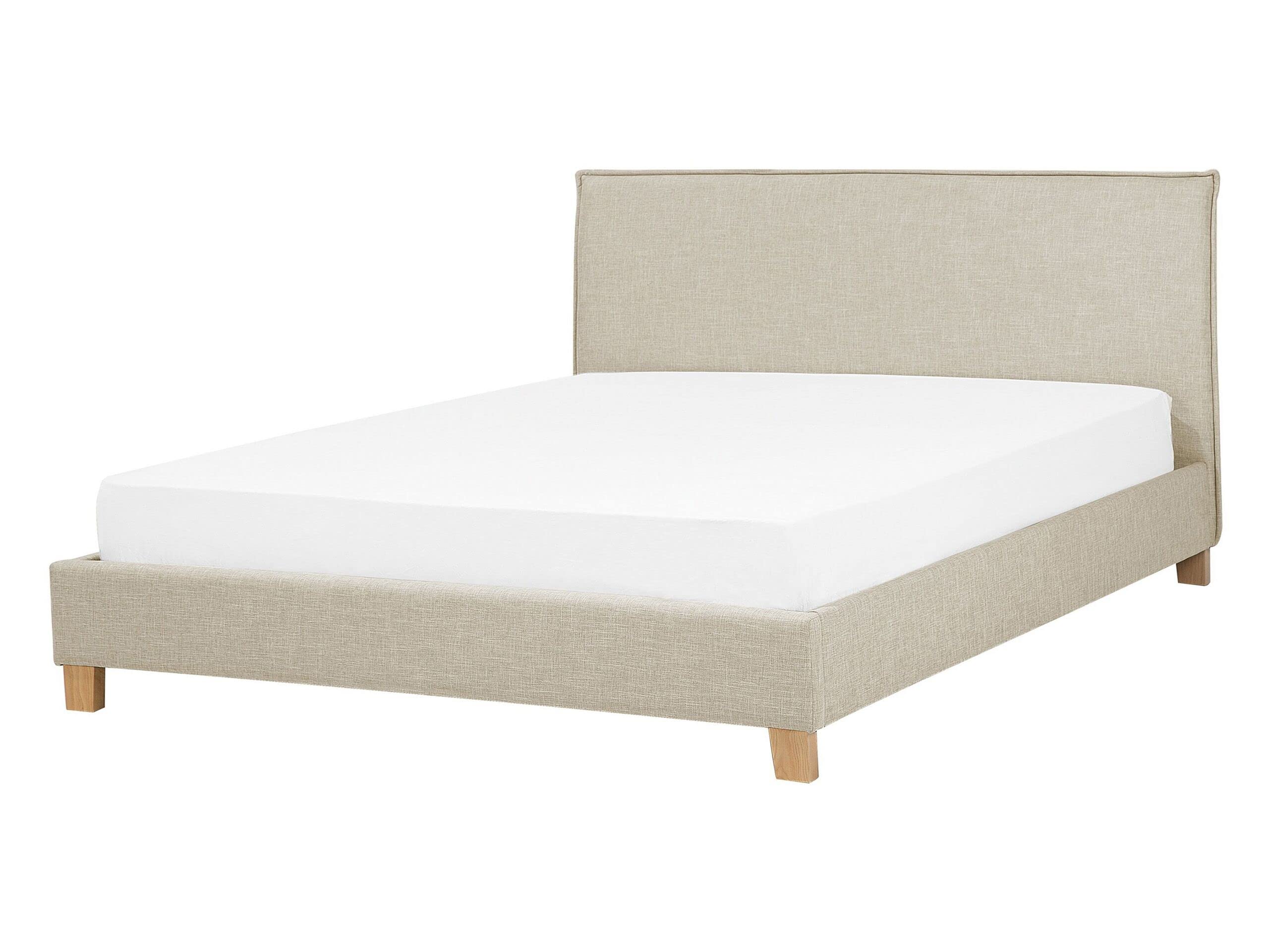 beliani-sennez-polsterbett-beige-140x200-cm image 1