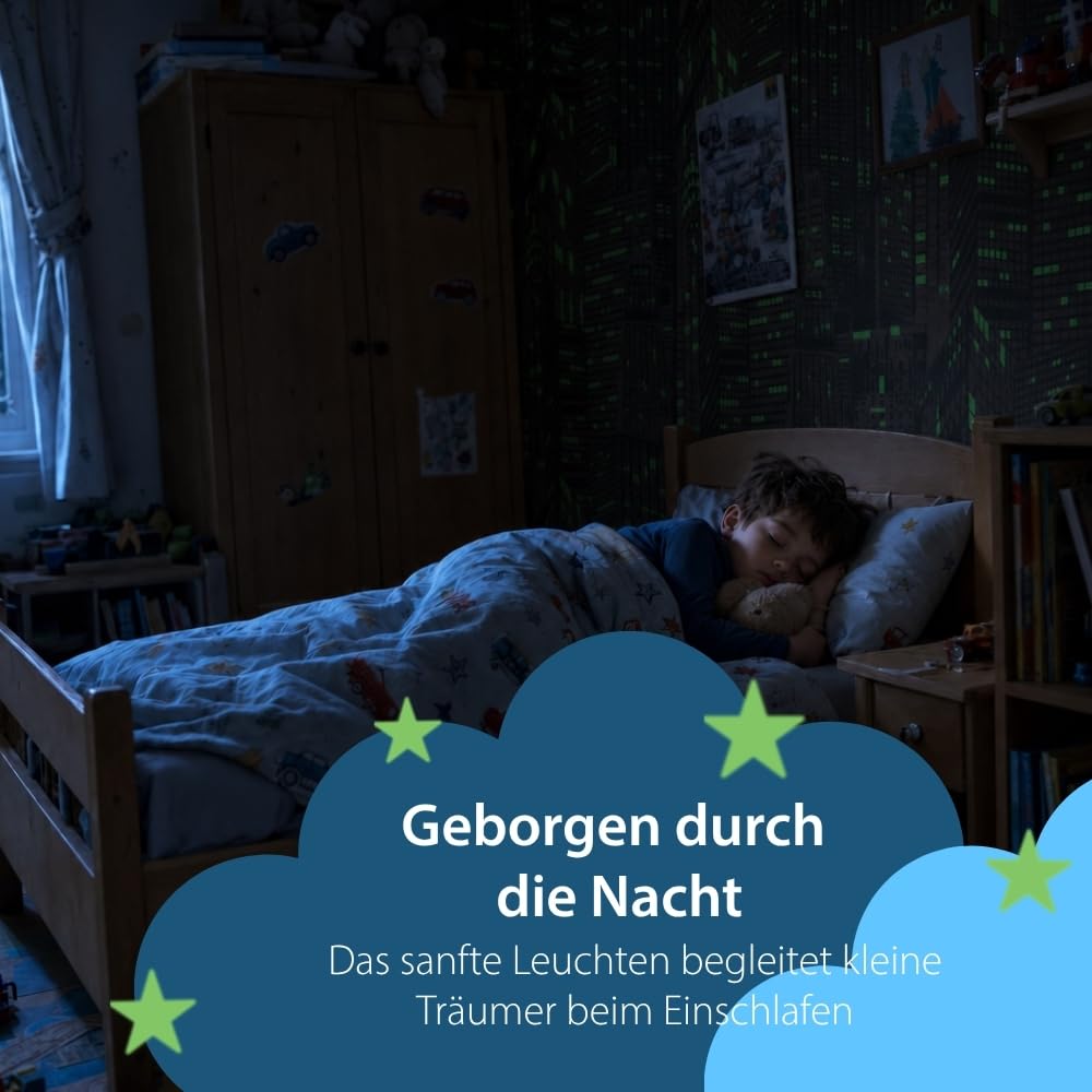 a-s-cr-ation-day-night-vliestapete-schwarz-silber-leuchtend image 5