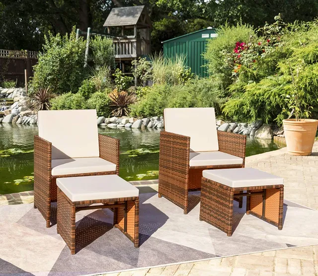 homall-patio-furniture-rattanm-bel-set-4tlg-mit-auflagen image 1