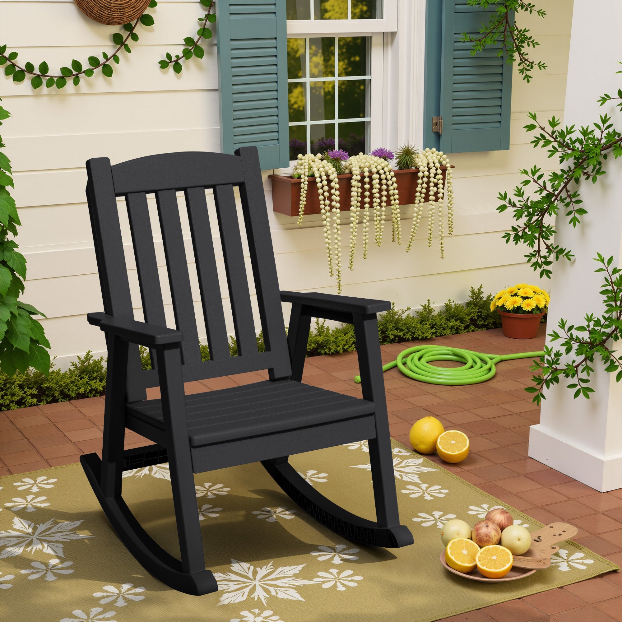 homall-patio-furniture-schaukelstuhl-schwarz-1er-set image 7