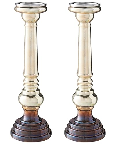 kerzenst-nder-glas-gold-2er-set-40-cm-metallic image 7
