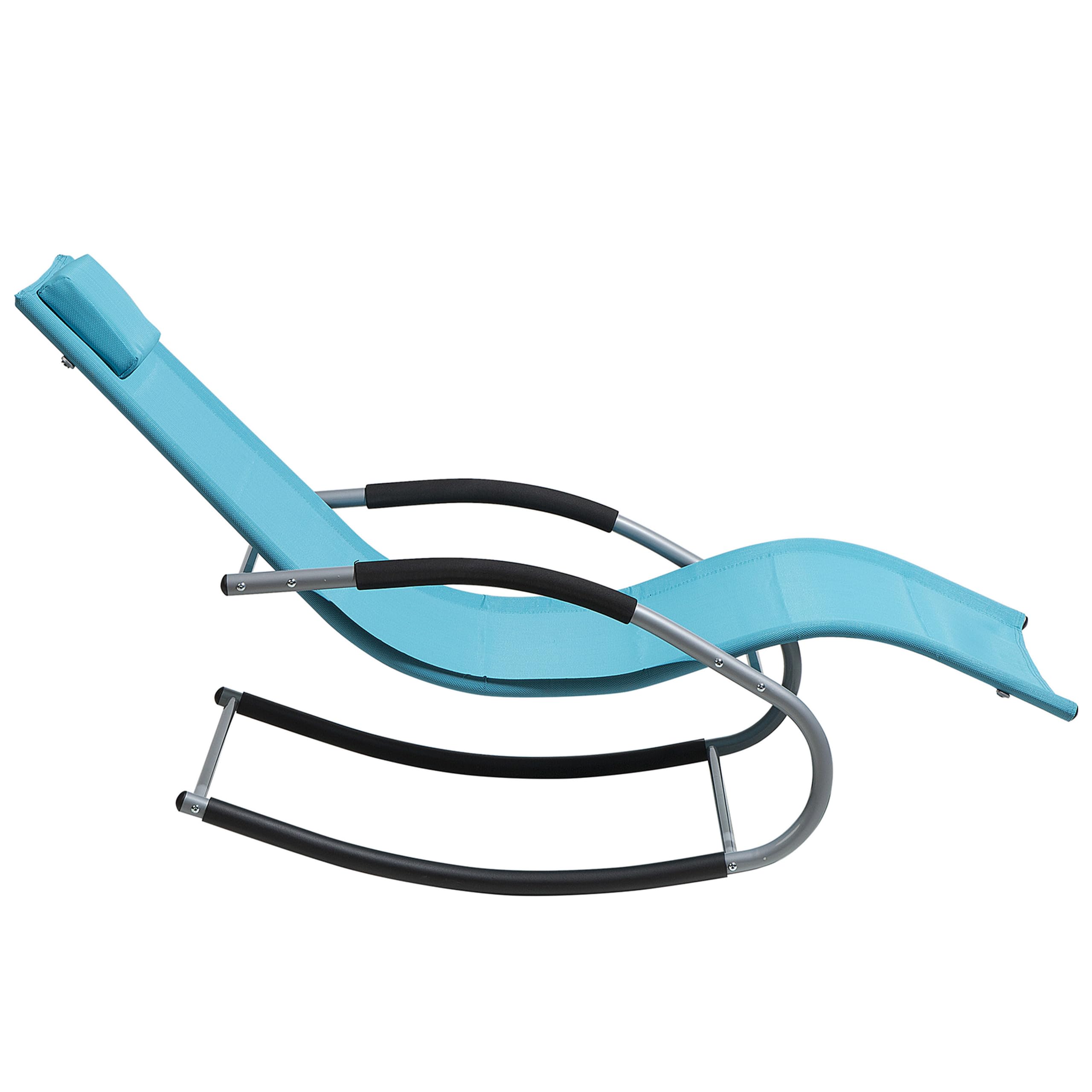 beliani-carano-schaukelliege-t-rkis-blau-mesh image 6