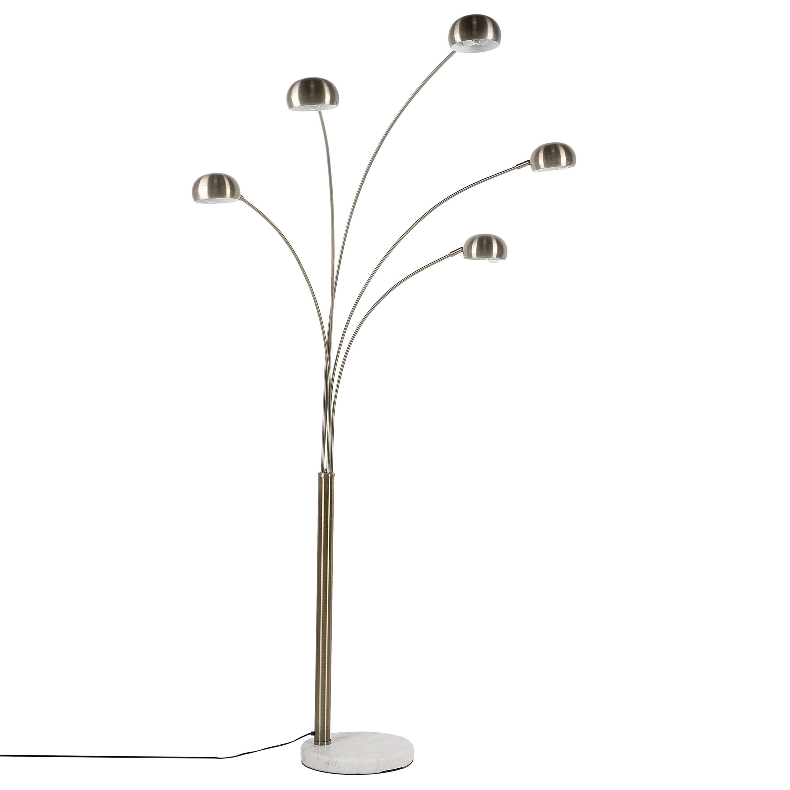 beliani-flinders-stehlampe-5-flammig-gold-metall-212-cm image 4