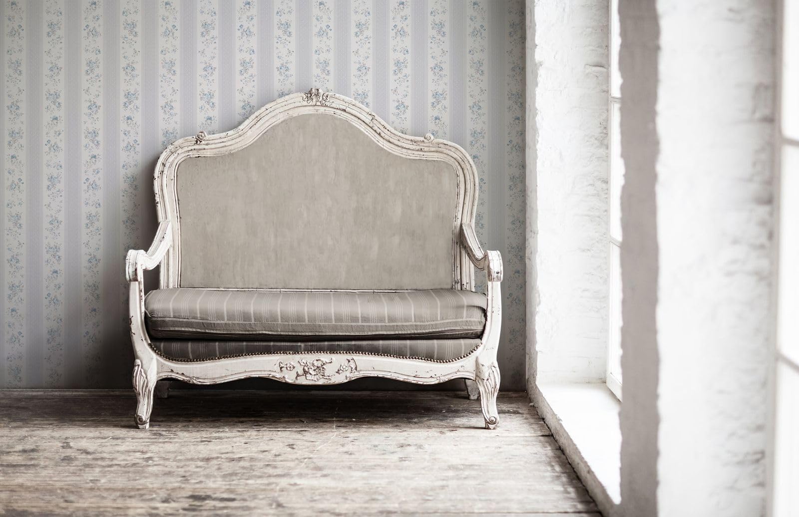 a-s-cr-ation-maison-charme-floral-vliestapete-grau-wei-blau image 1
