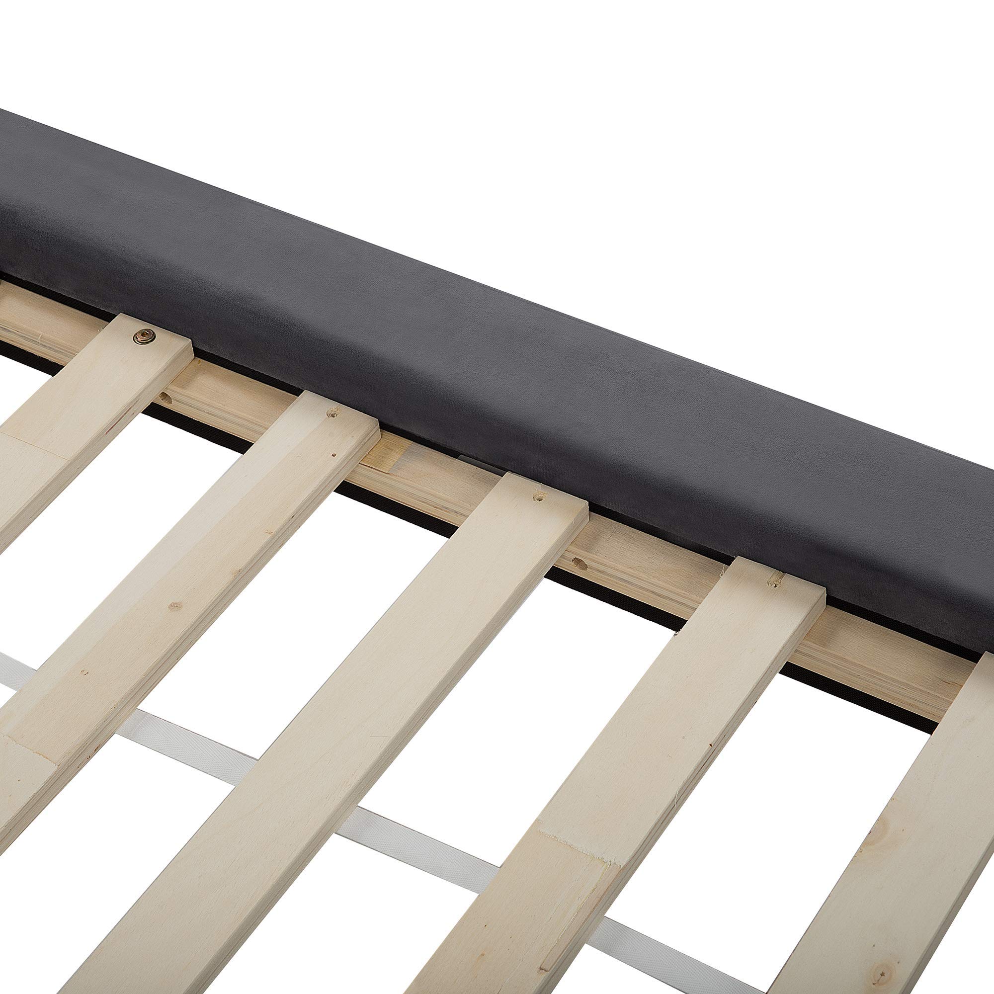 beliani-lannion-polsterbett-samt-grau-160x200-cm image 8