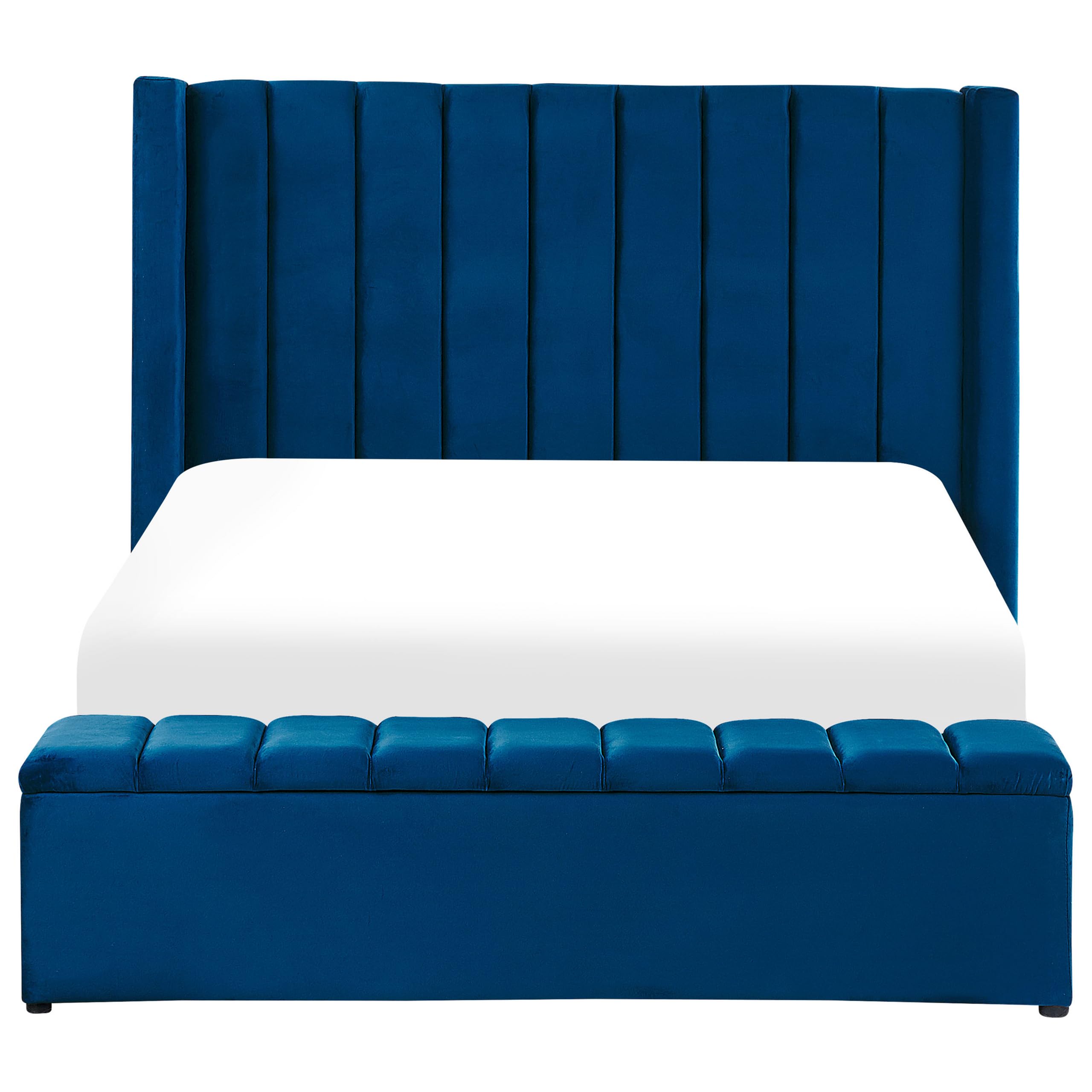 beliani-betten-noyers-samtbett-140x200-marineblau-mit-stauraum image 4