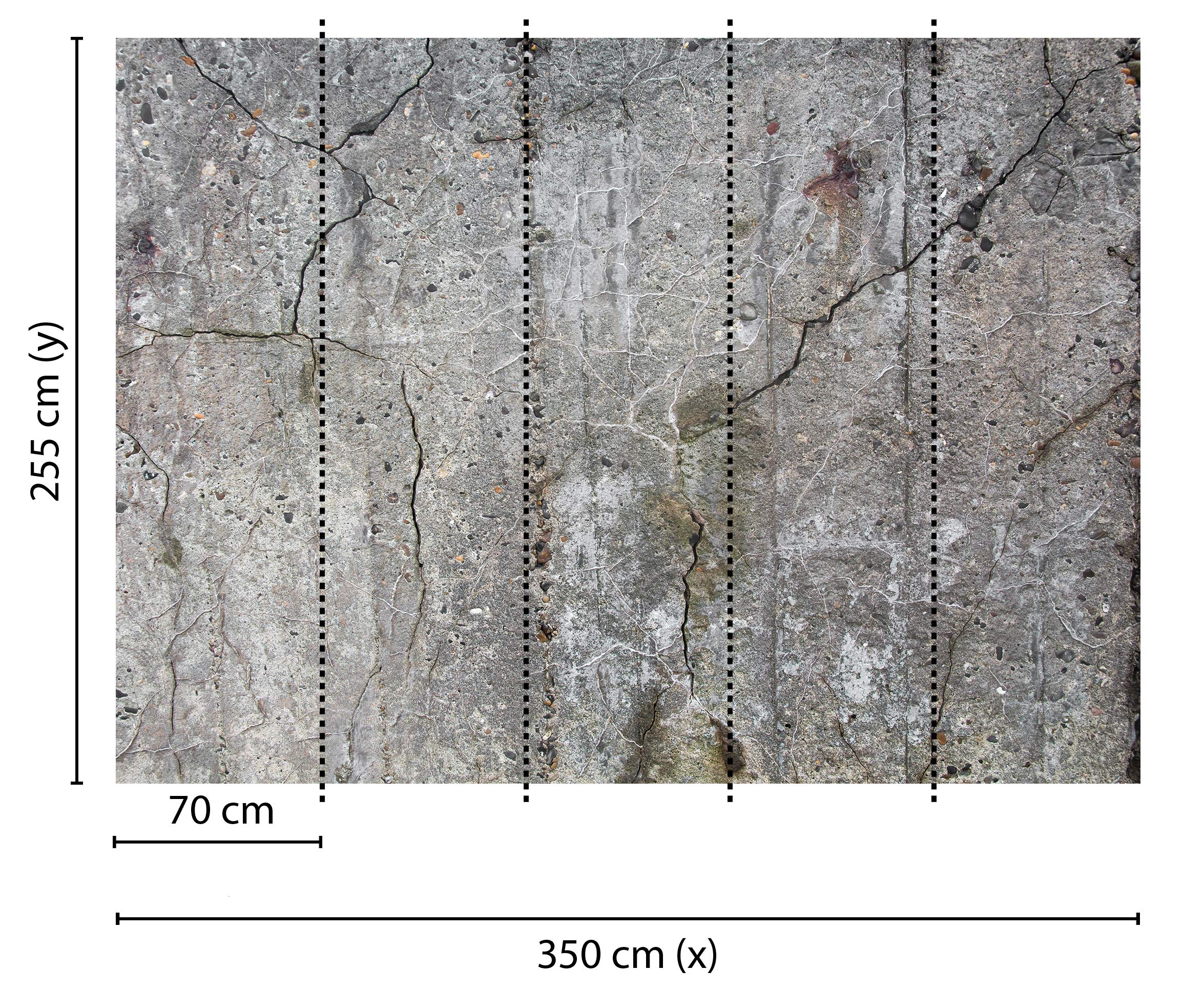livingwalls-designwalls-fototapete-118791-beton-grau-xxl image 2