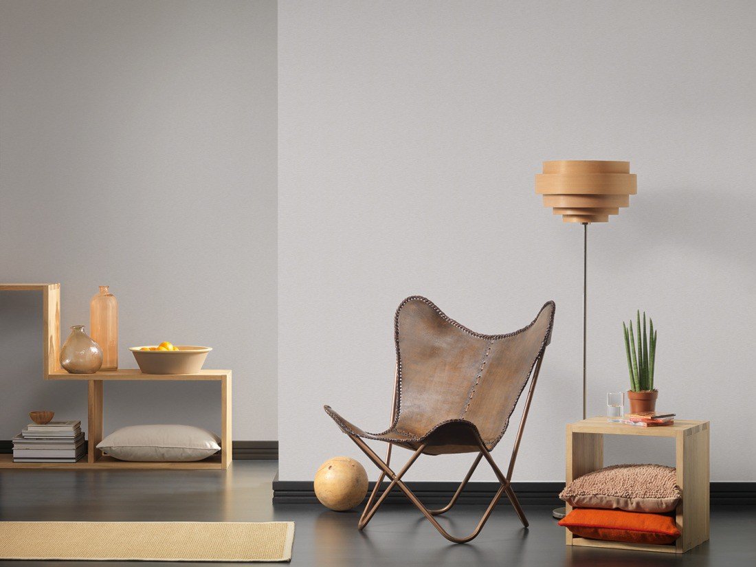 a-s-cr-ation-maison-charme-305267-vliestapete-uni-grau-10-05m image 4