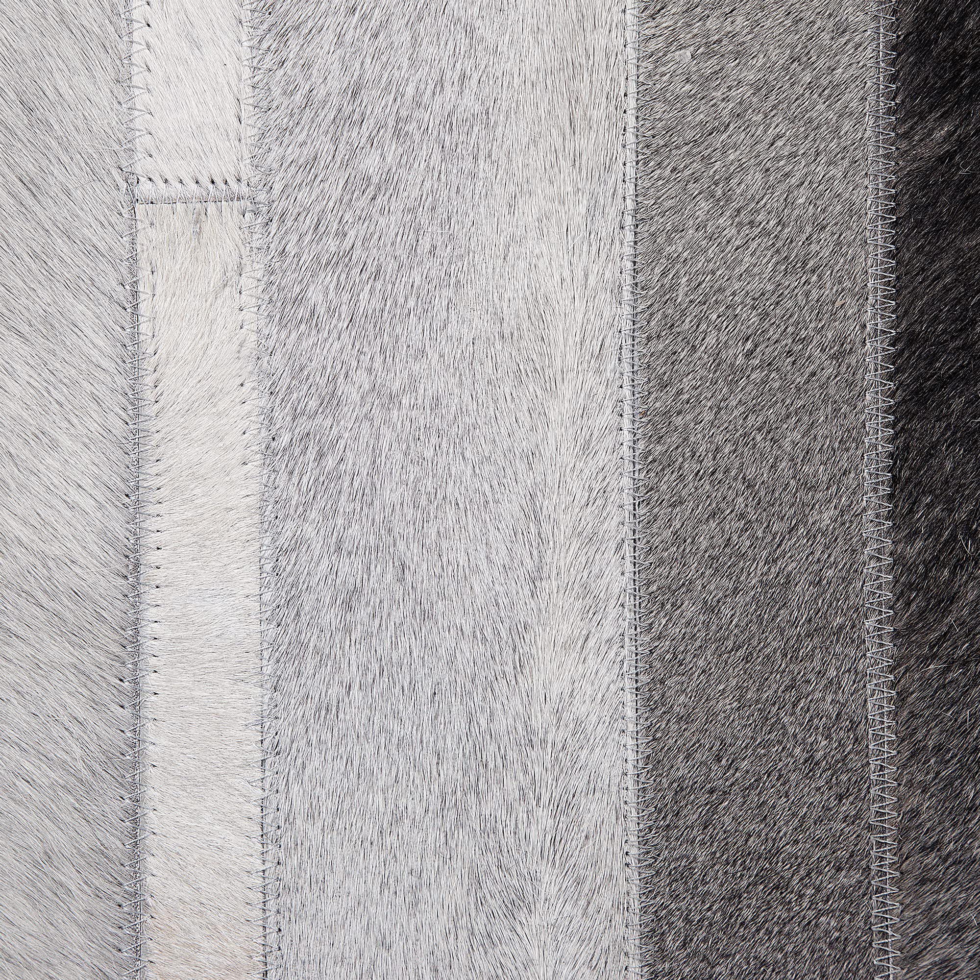 beliani-teppiche-azay-teppich-leder-hellgrau-140x200-cm image 3