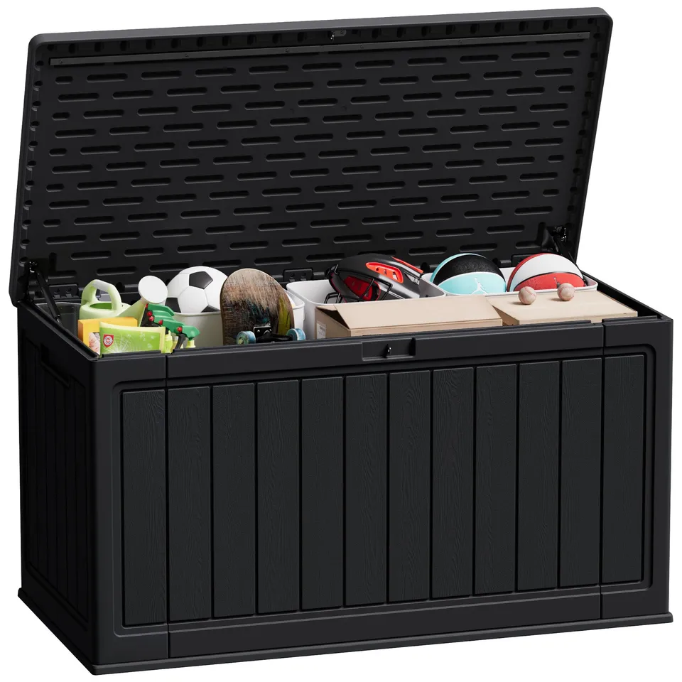 homall-patio-furniture-gartenbox-567-l-schwarz-wetterfest image 1