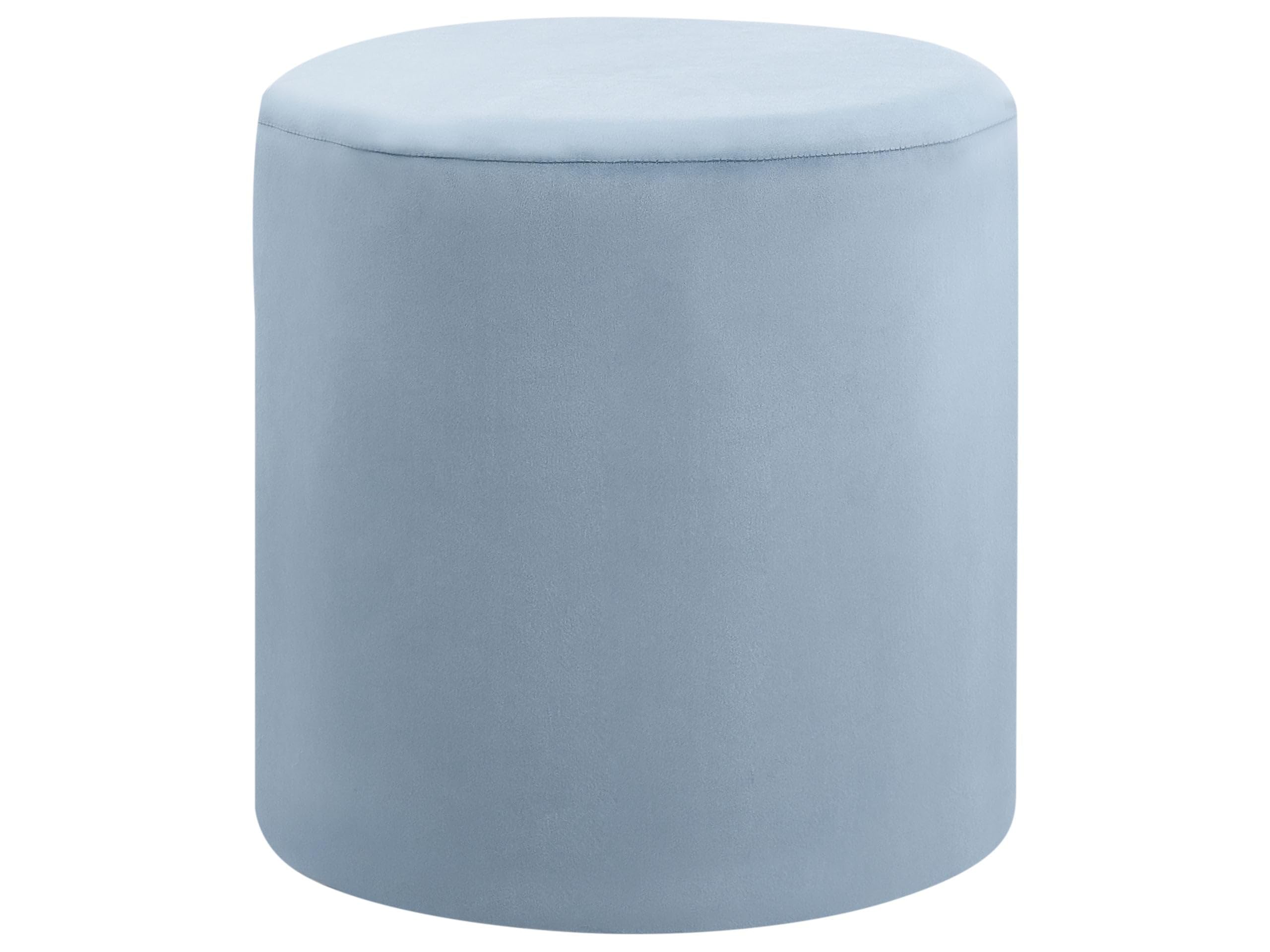 beliani-lovett-pouf-samt-blau-rund-47-cm-sitzhocker image 1