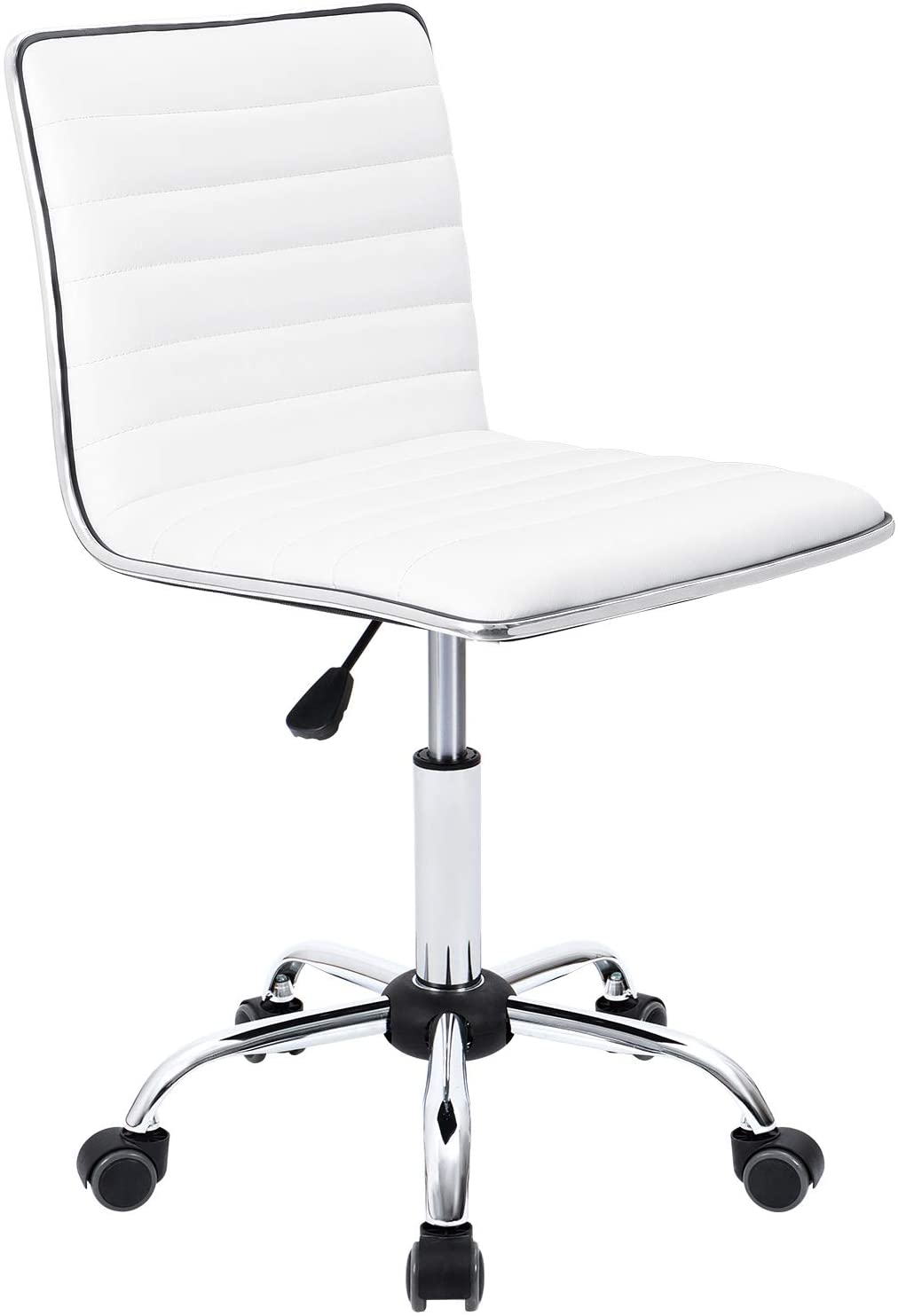 homall-office-leather-chair-b-rostuhl-wei-ohne-armlehne image 1