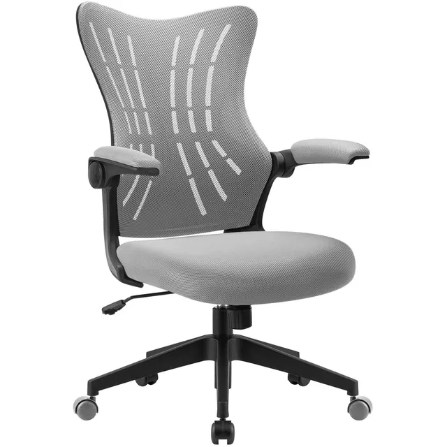 homall-b-rostuhl-mesh-schreibtischstuhl-schwarz-klappbar image 1