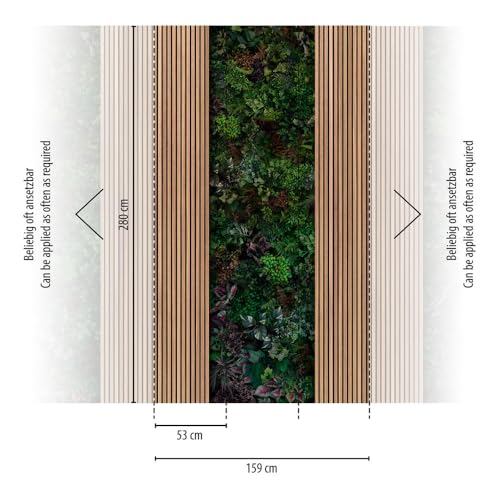 livingwalls-398521-fototapete-paneel-braun-gr-n-1-59x2-80-m image 6