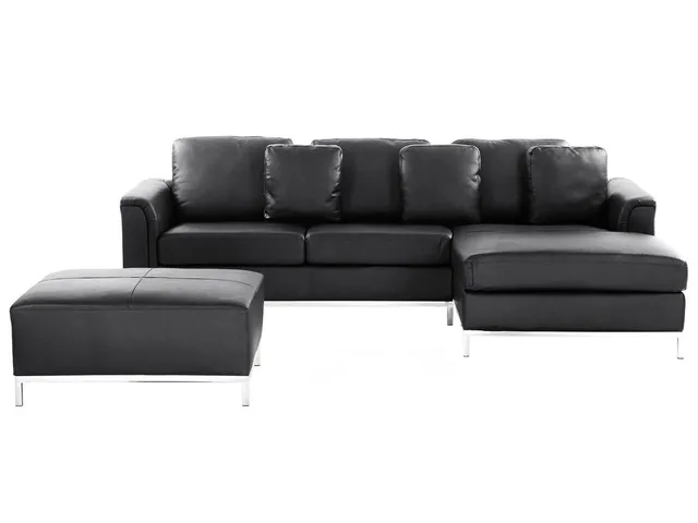 beliani-sofas-oslo-ecksofa-links-echtleder-schwarz image 1