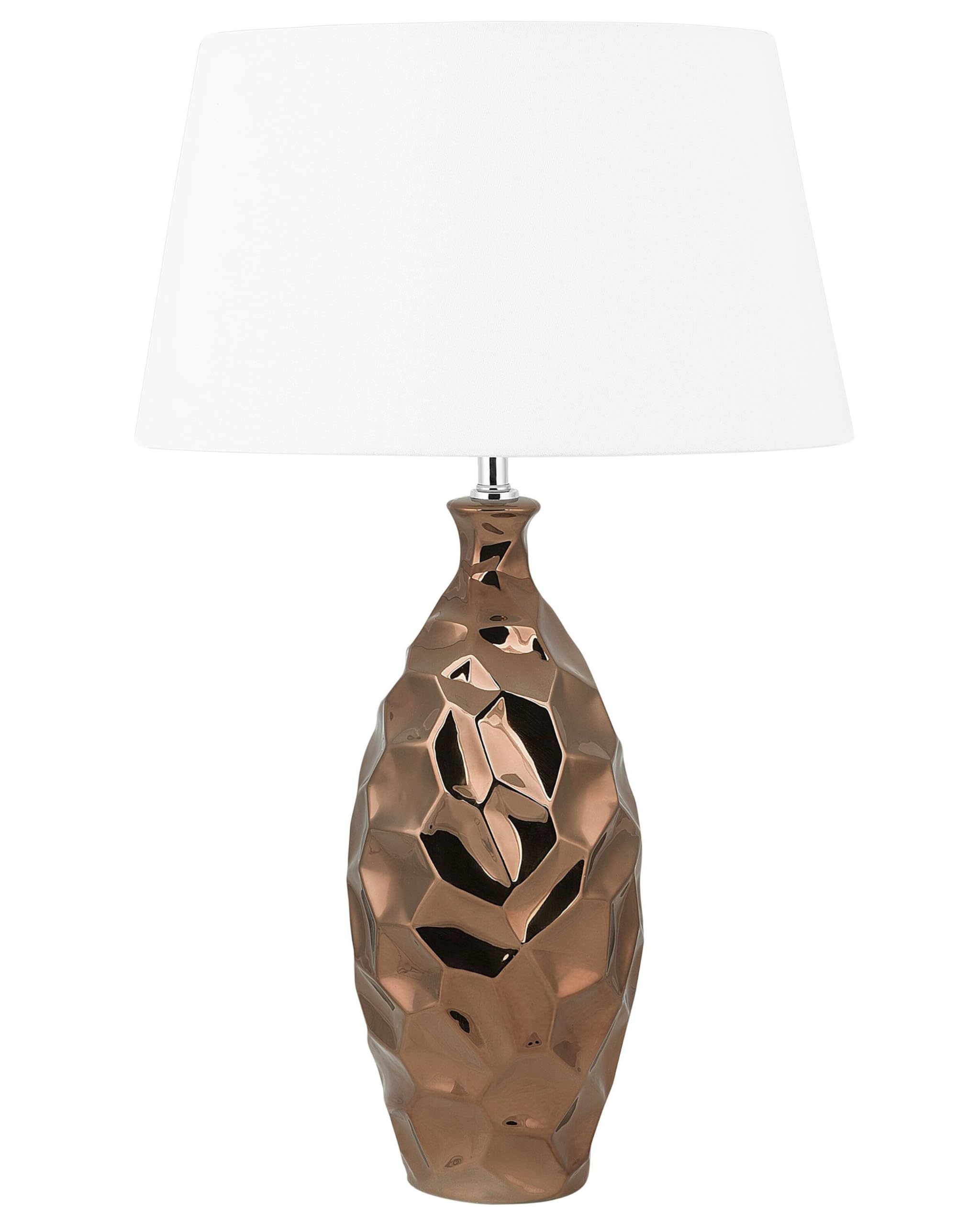 beliani-tori-tischlampe-goldbraun-keramik-e27-61-cm image 1