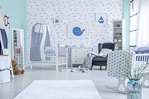 a-s-cr-ation-little-love-381301-kindertapete-unterwasser-blau image 8