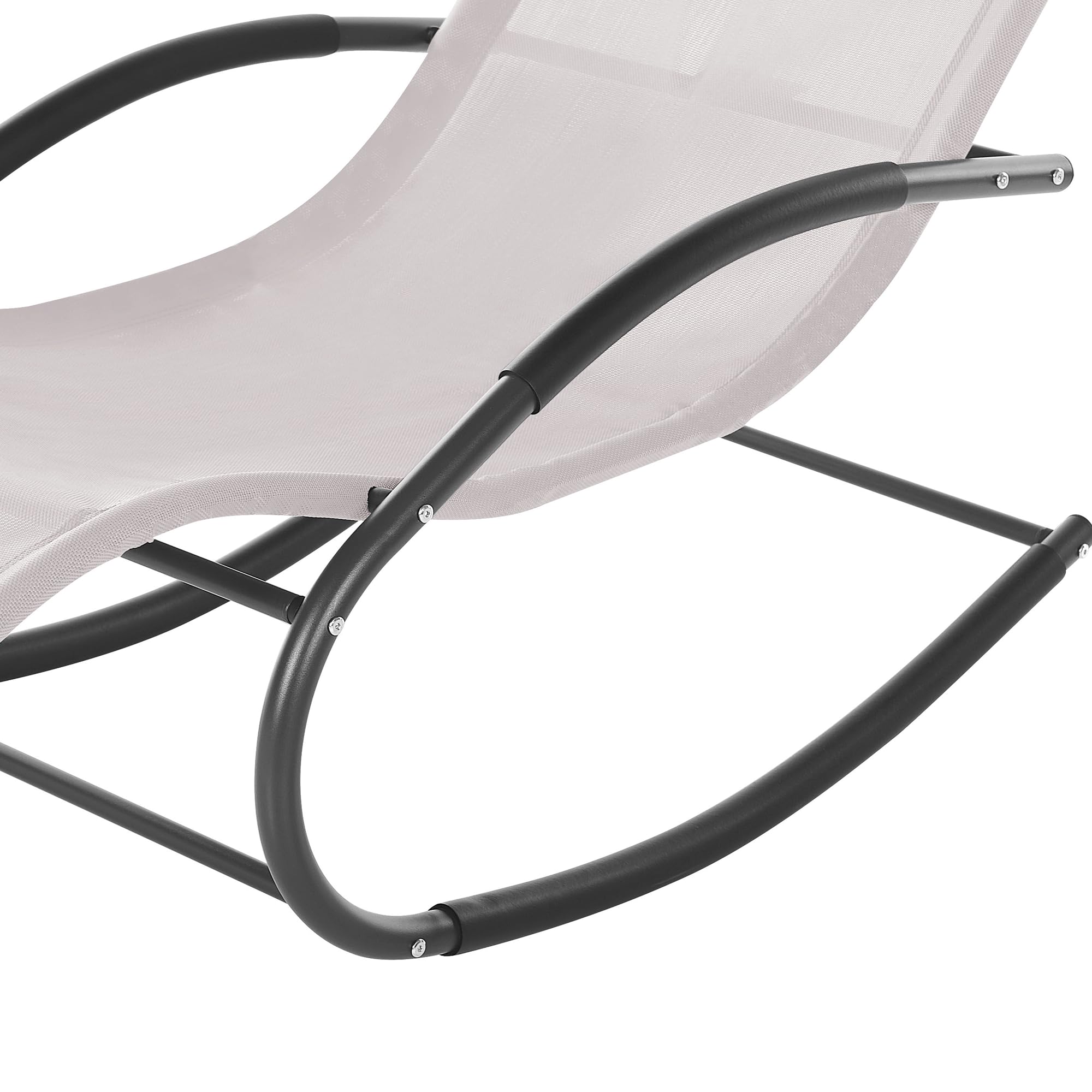 beliani-carano-ii-schaukelliege-mesh-beige-stahl-150-kg image 7