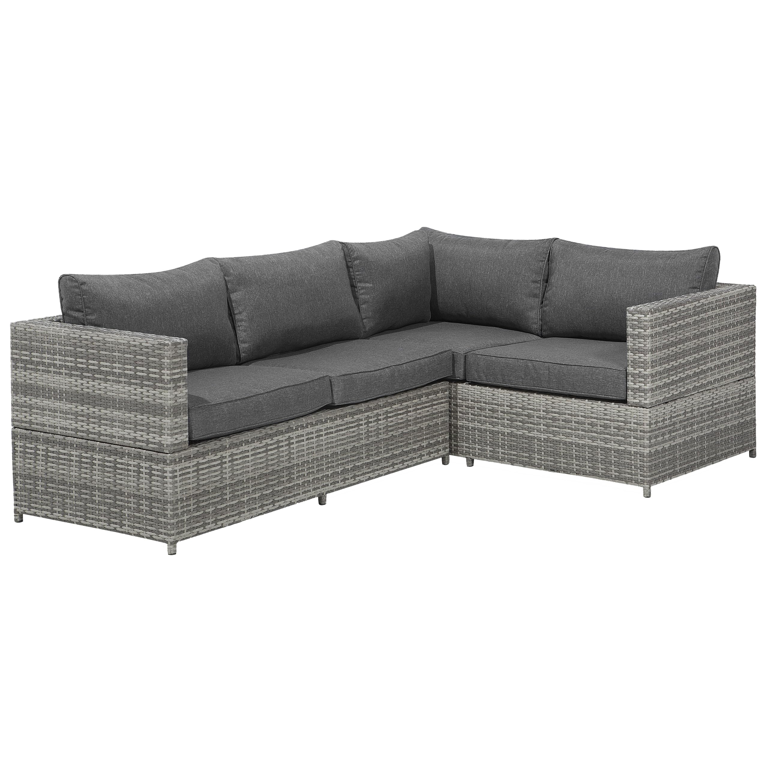 beliani-avola-lounge-set-rattan-grau-4-sitzer-ecksofa image 4