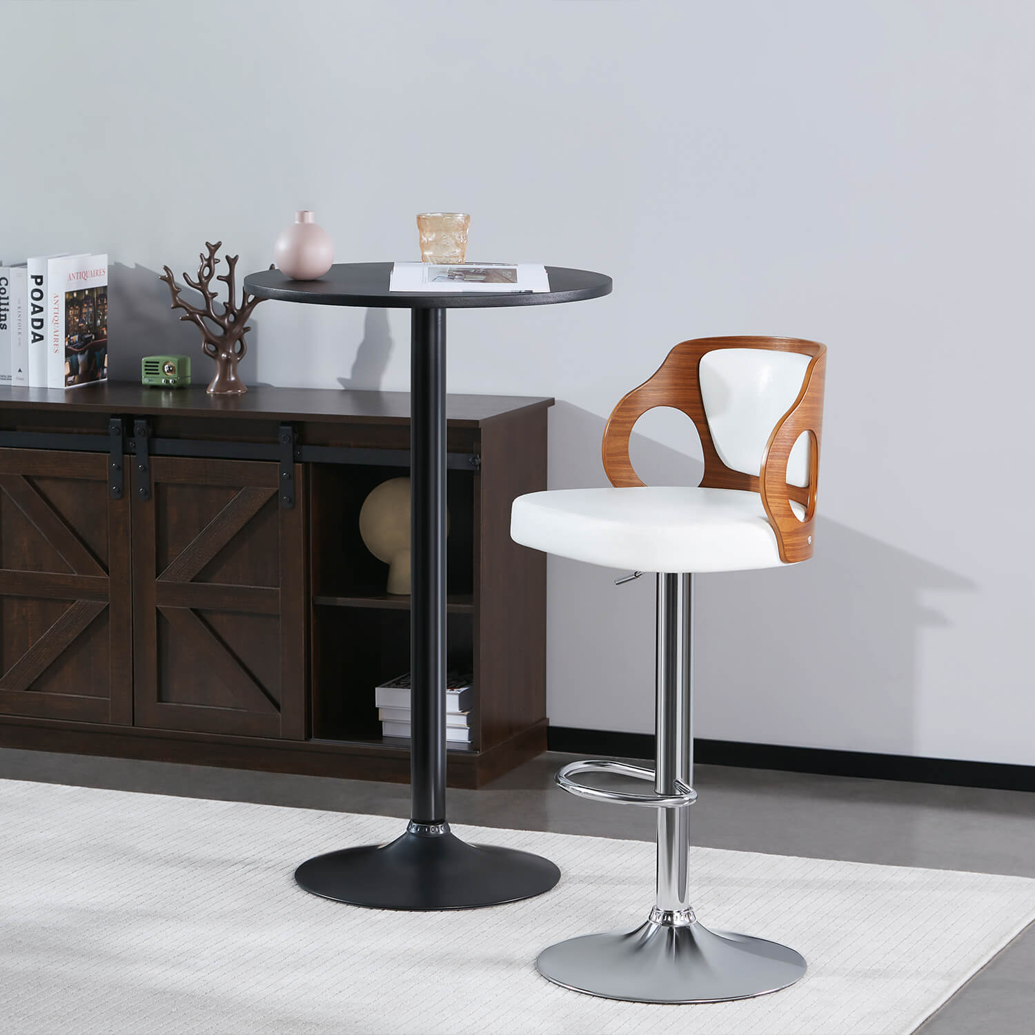 homall-bar-stool-barhocker-h-henverstellbar-schwarz-kunstleder image 7