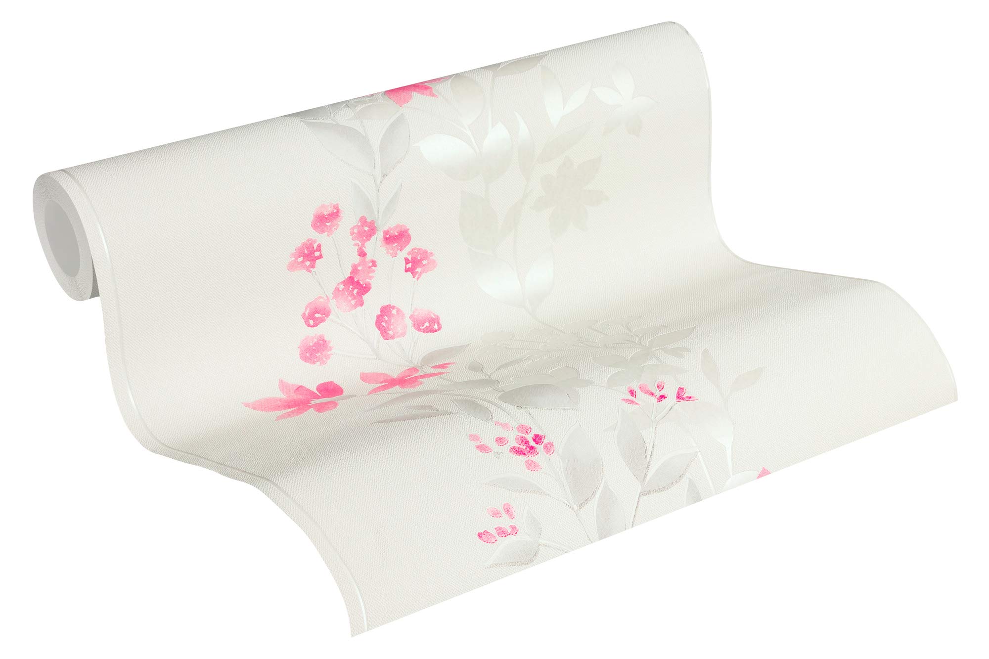 a-s-cr-ation-blooming-37266-4-vliestapete-beige-rot-floral image 1