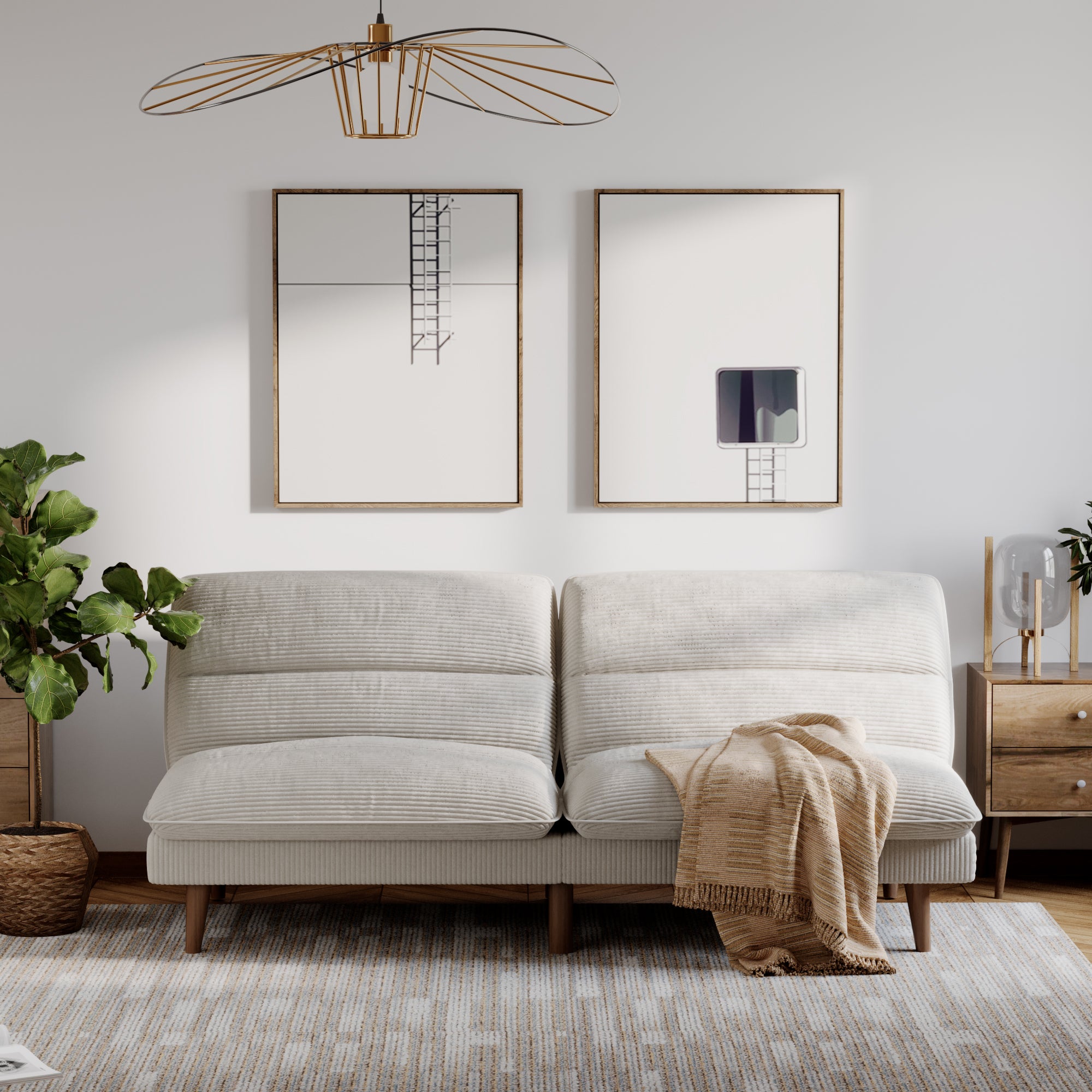 homall-sofa-2-sitzer-cord-gr-n-schlafsofa-verstellbar image 8