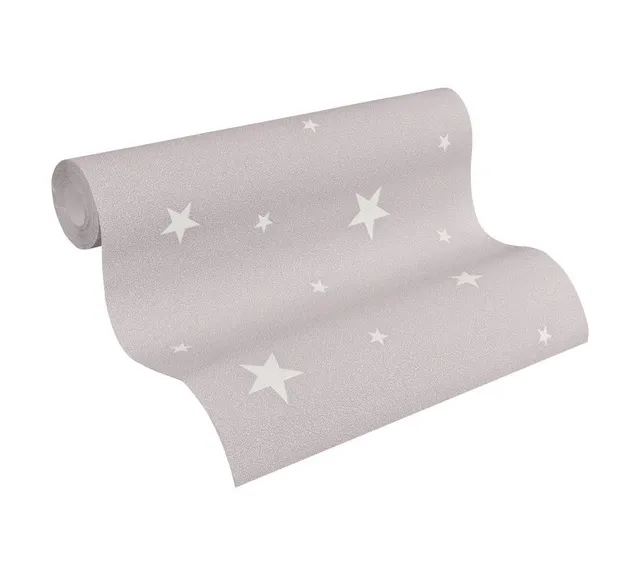 a-s-cr-ation-day-night-vliestapete-sterne-grau-0-53x10-05-m image 1