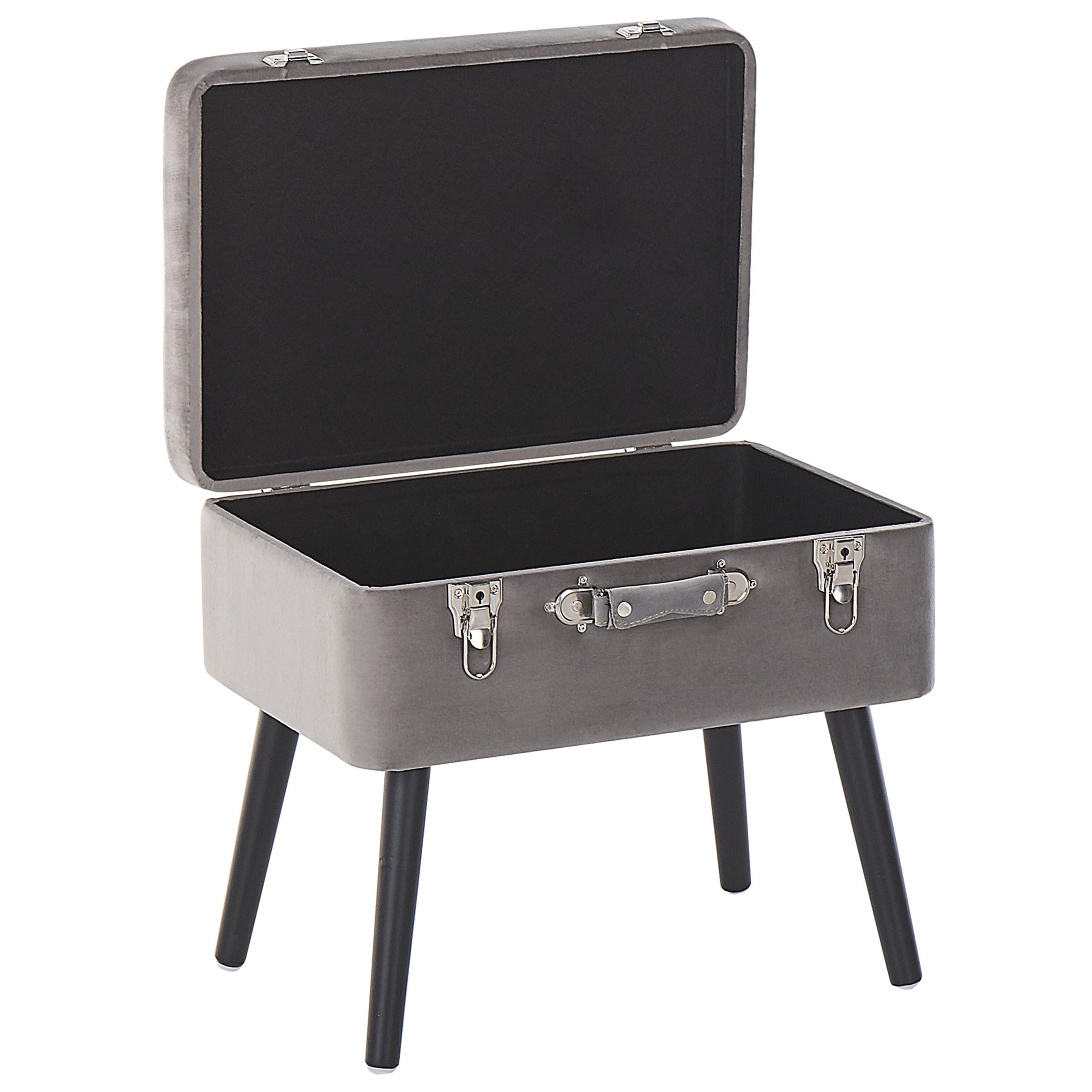 beliani-mallard-hocker-grau-samt-mit-stauraum-kofferhocker image 5