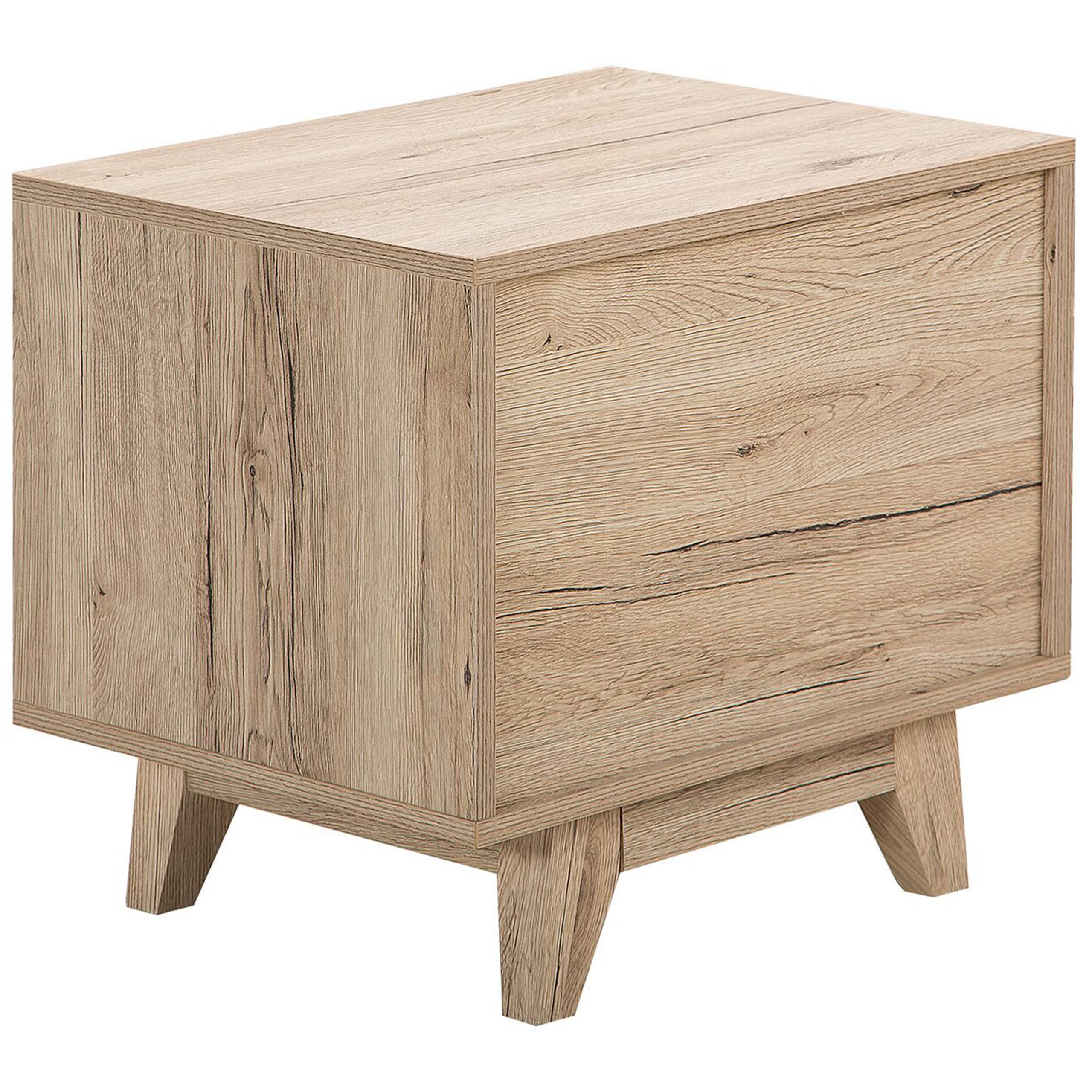 beliani-spencer-nachttisch-wei-holz-mit-schublade-mdf image 6