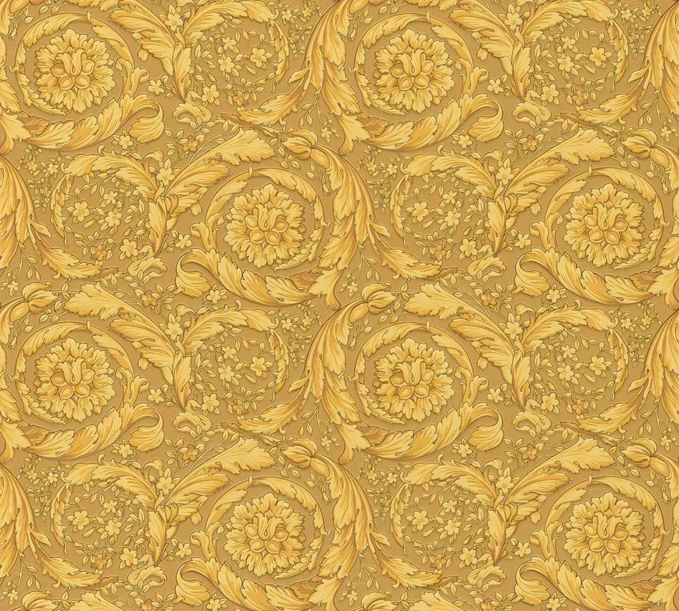 a-s-cr-ation-versace-barocco-birds-935833-vliestapete-gold image 1
