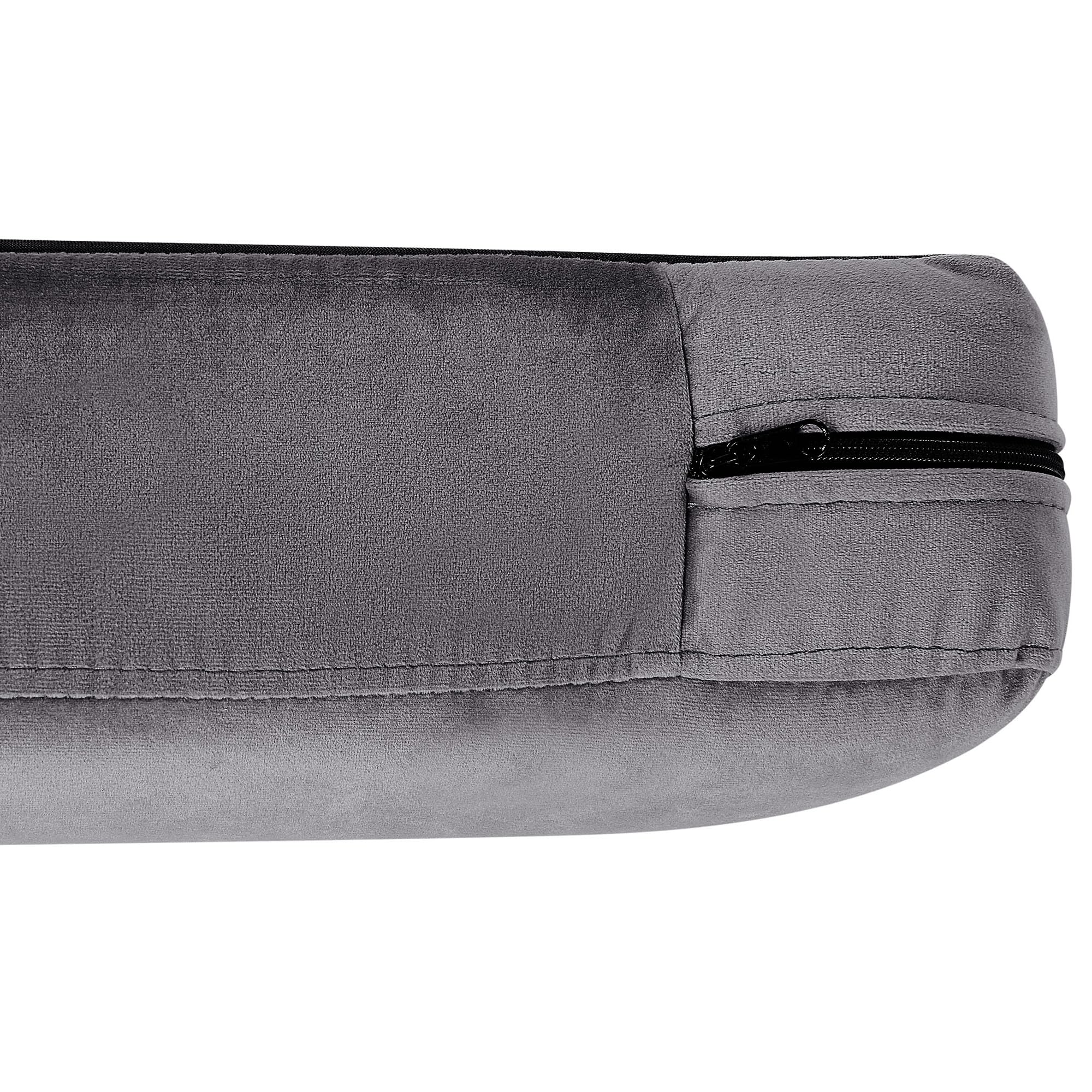 beliani-vietas-sessel-samt-dunkelgrau-mit-goldbeinen image 8