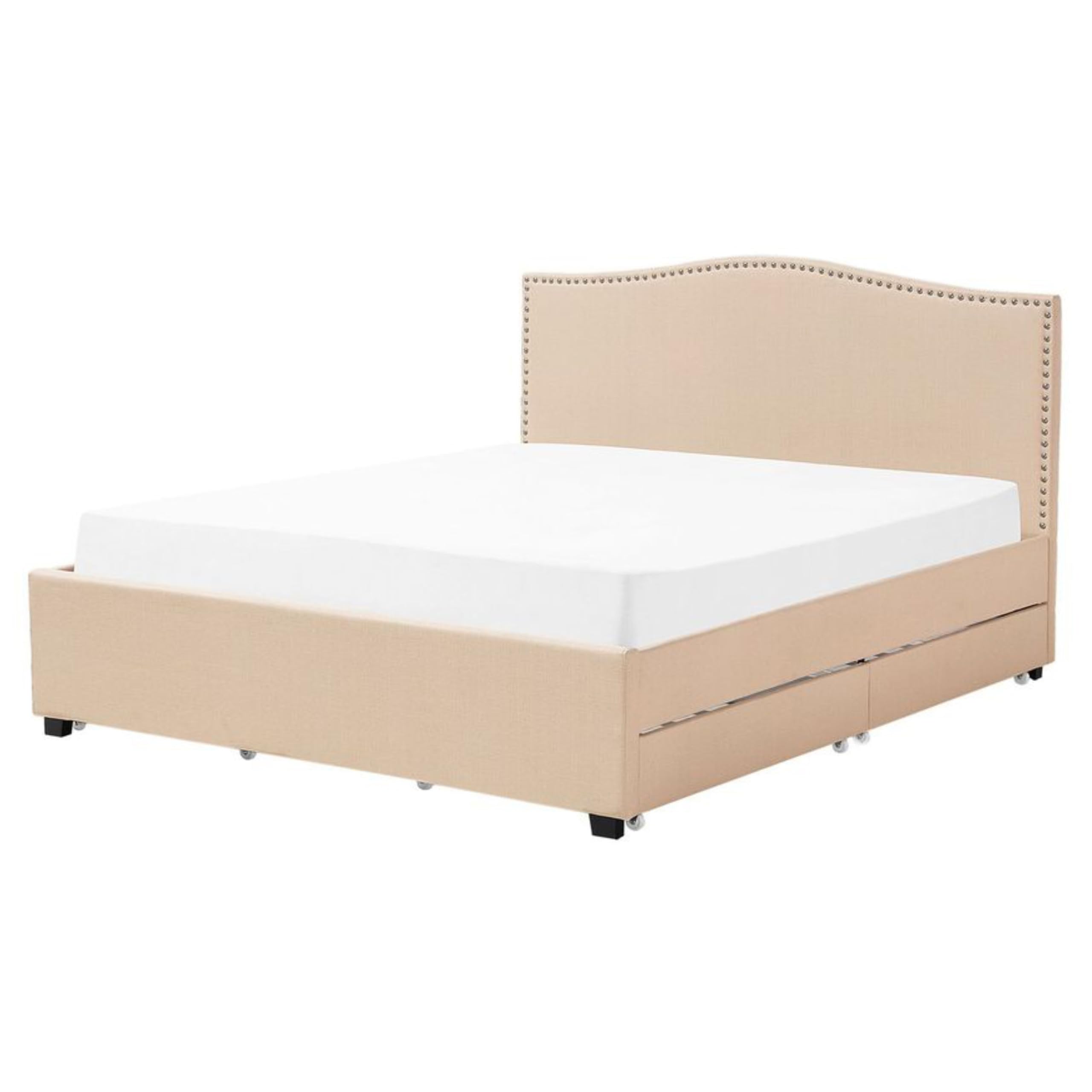 beliani-betten-montpellier-polsterbett-160x200-beige image 5