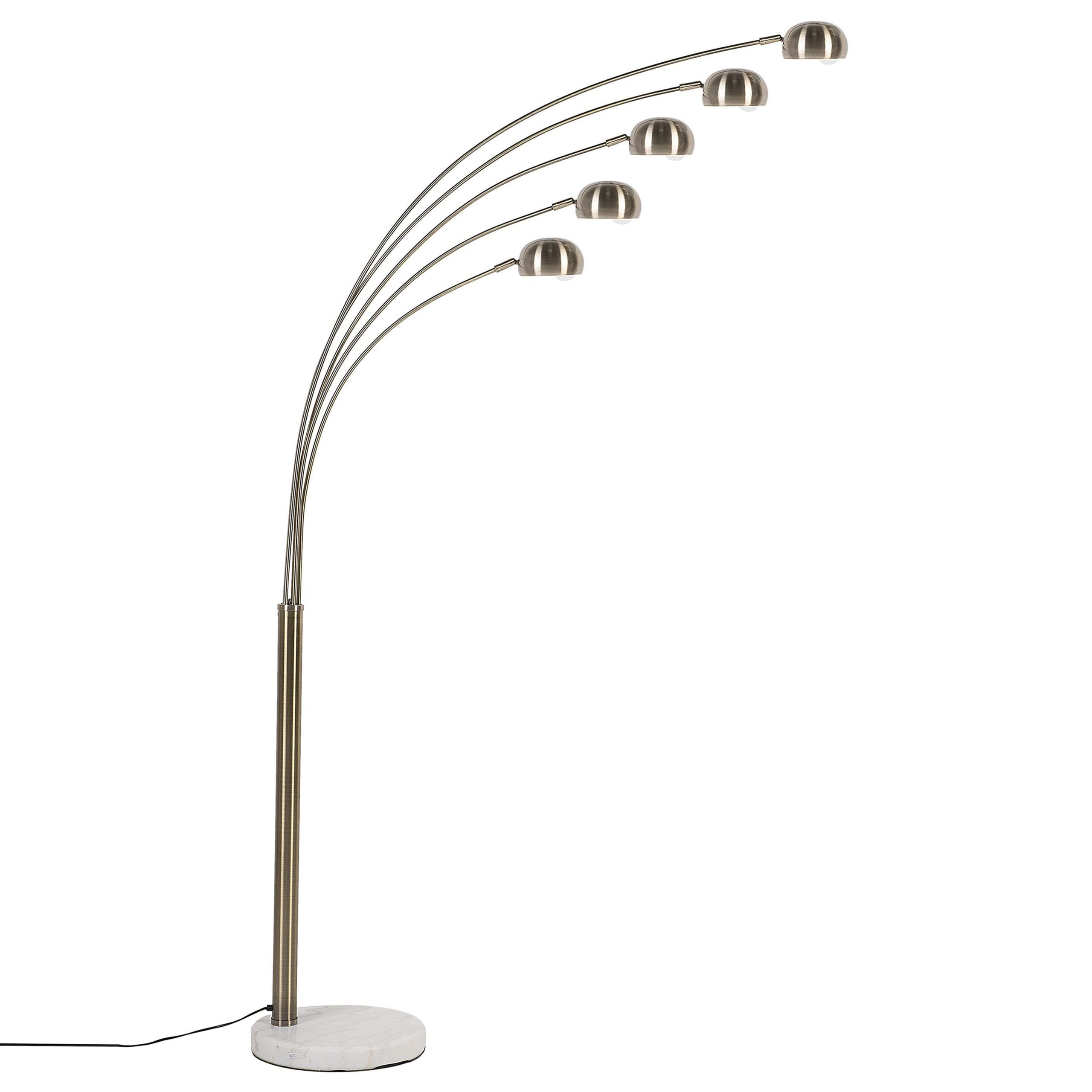 beliani-flinders-stehlampe-5-flammig-gold-metall-212-cm image 3