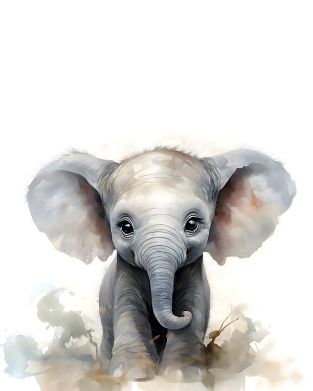 a-s-cr-ation-leinwandbild-baby-elefant-40x50-cm-dd132976 image 5