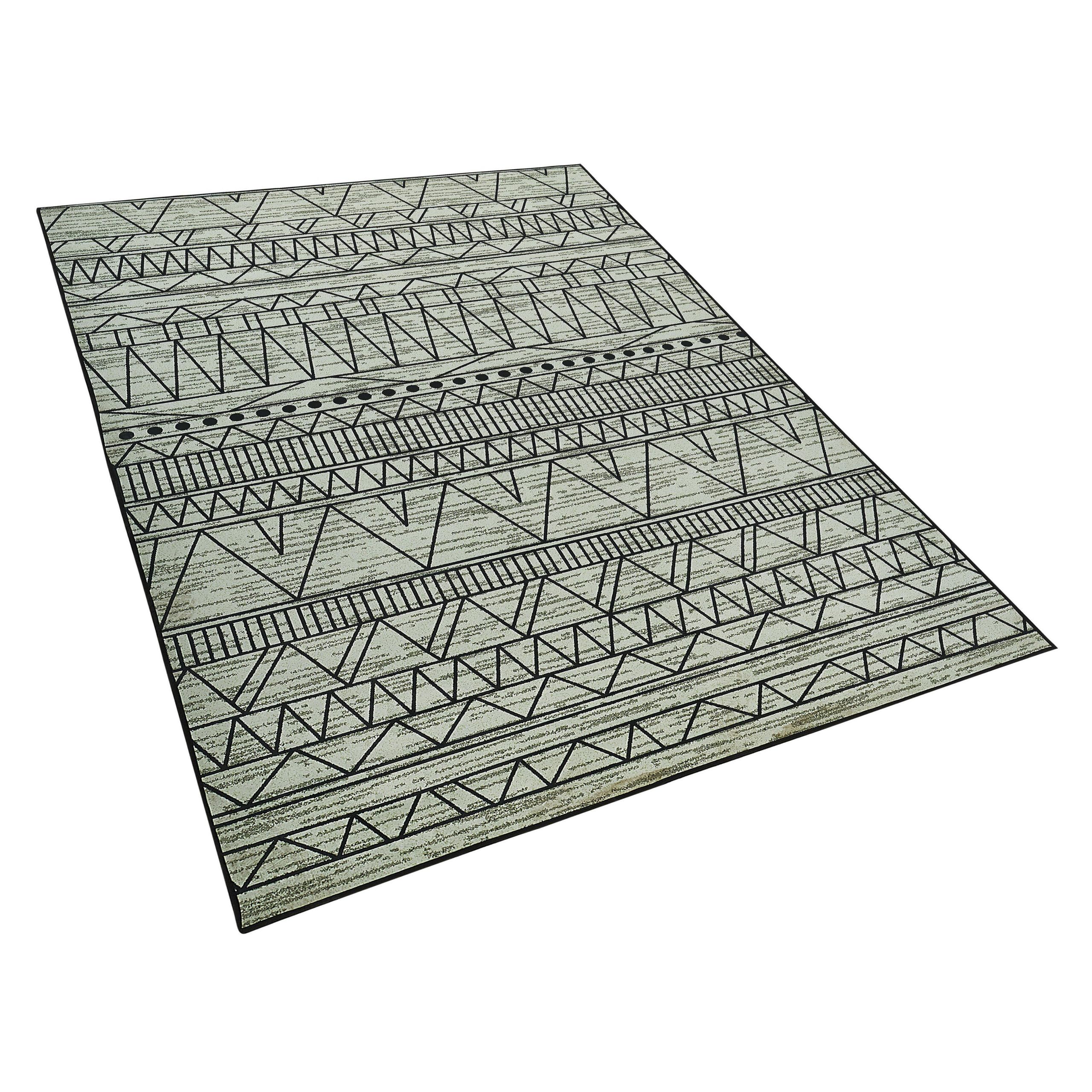 beliani-keban-teppich-160x230-cm-schwarz-grau-zickzack image 4
