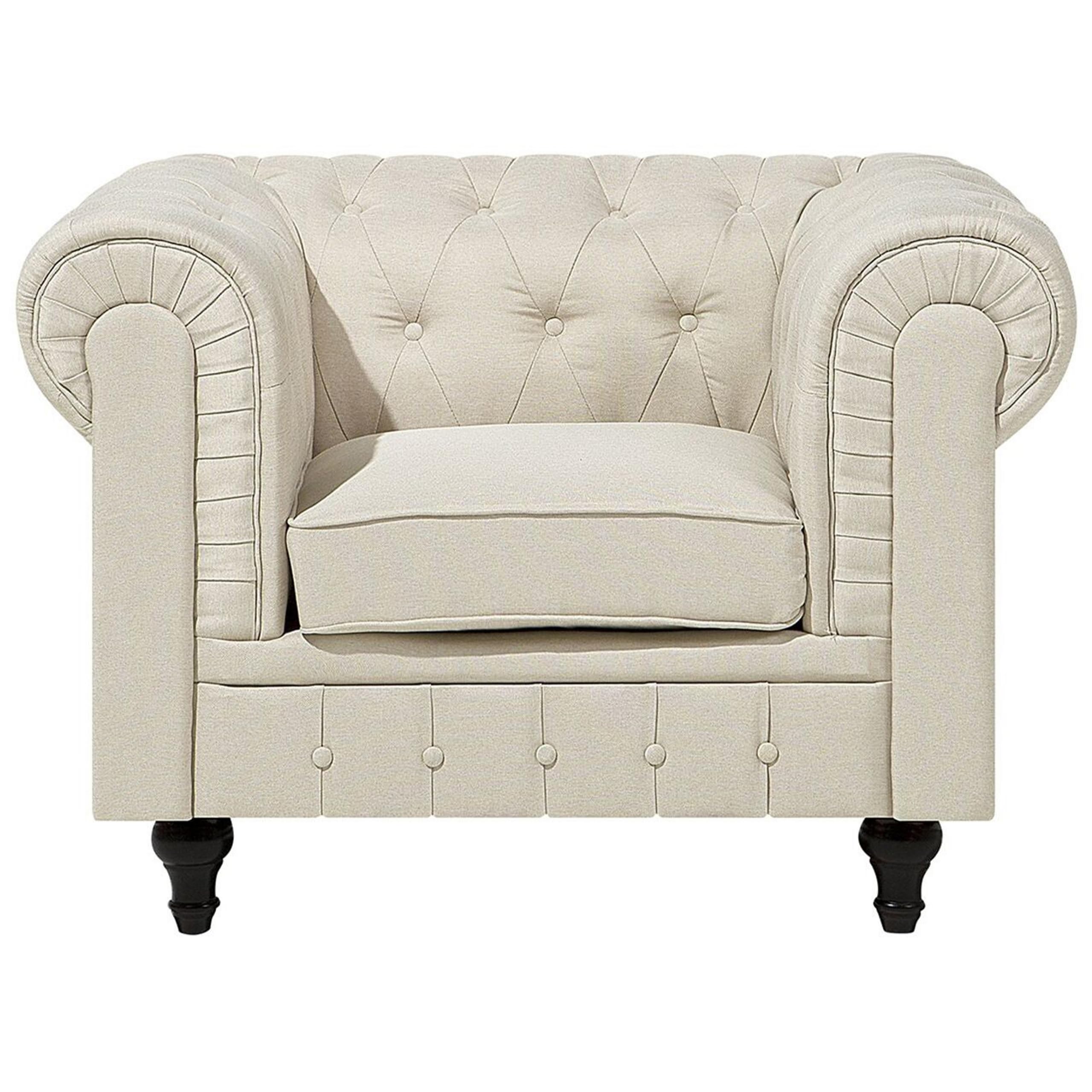 beliani-sessel-chesterfield-sessel-beige-polster-klassisch-armlehne image 3
