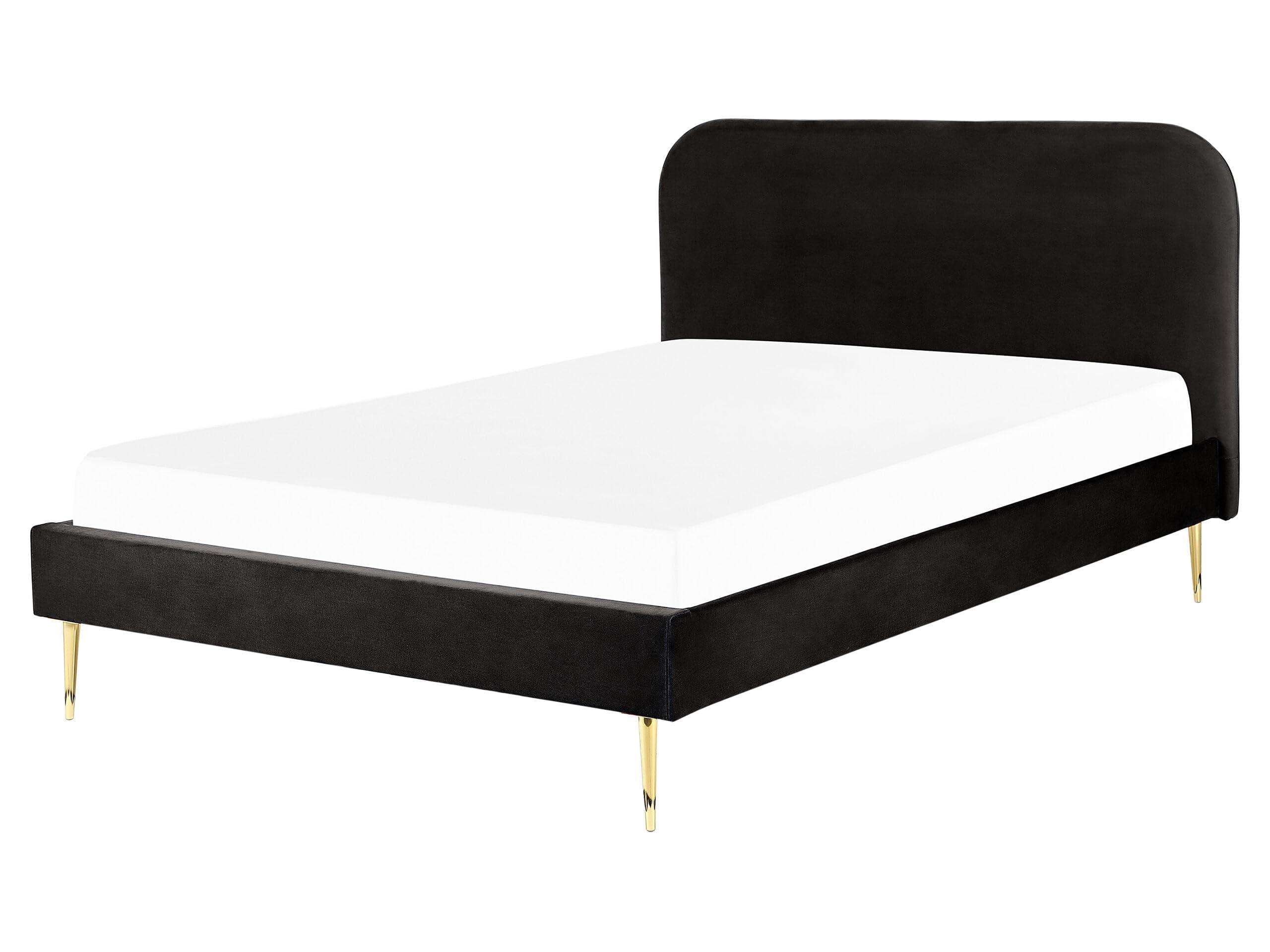 beliani-flayat-polsterbett-160x200-schwarz-samt-goldf-e image 1