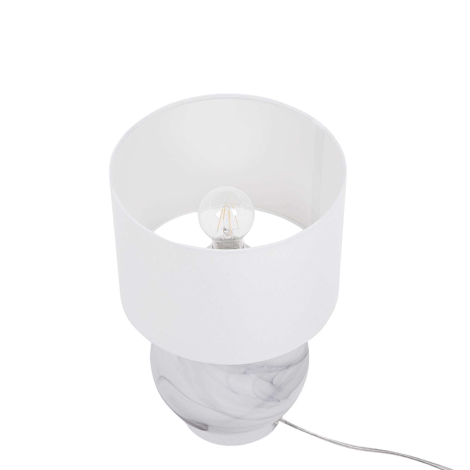 beliani-uele-tischlampe-wei-marmor-optik-40-cm image 5