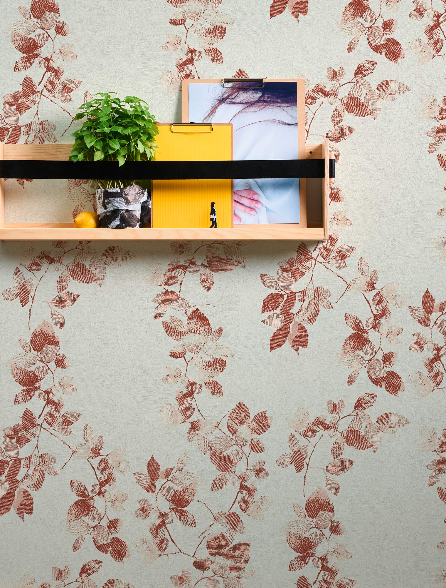 a-s-cr-ation-daniel-hechter-vliestapete-blumen-creme-rot image 5