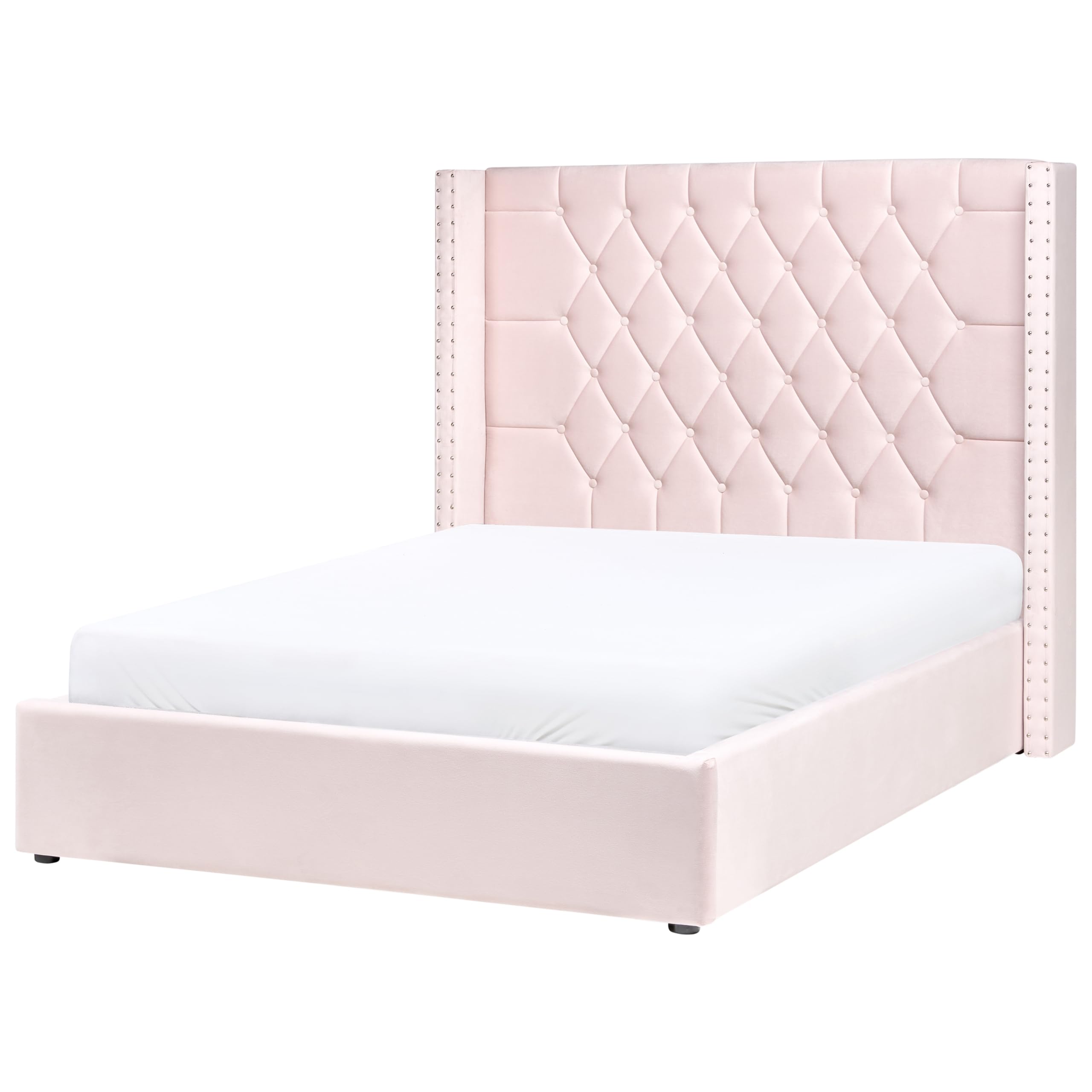 beliani-lubbon-polsterbett-140x200-rosa-samt-mit-bettkasten image 4